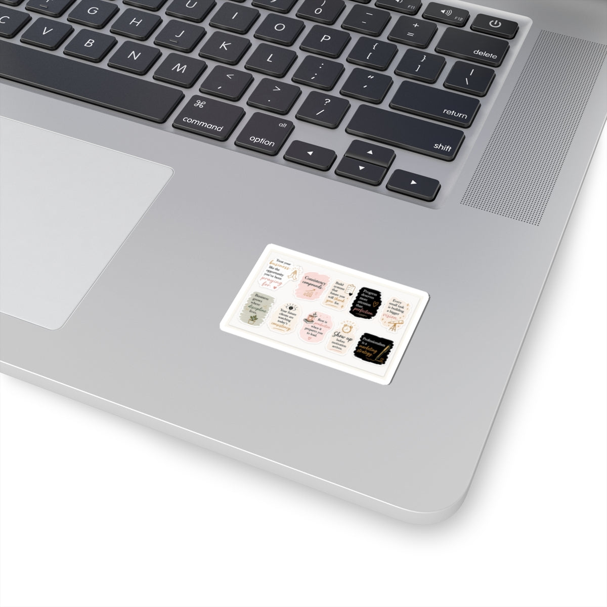 Business Mindset Sticker Sheet. Vinyl Sticker  | Decal | Cute Business Owner Laptop Sticker