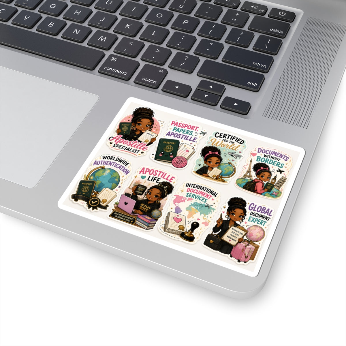 🌍 Global Documents Collection | Apostille & International Document Vinyl Stickers