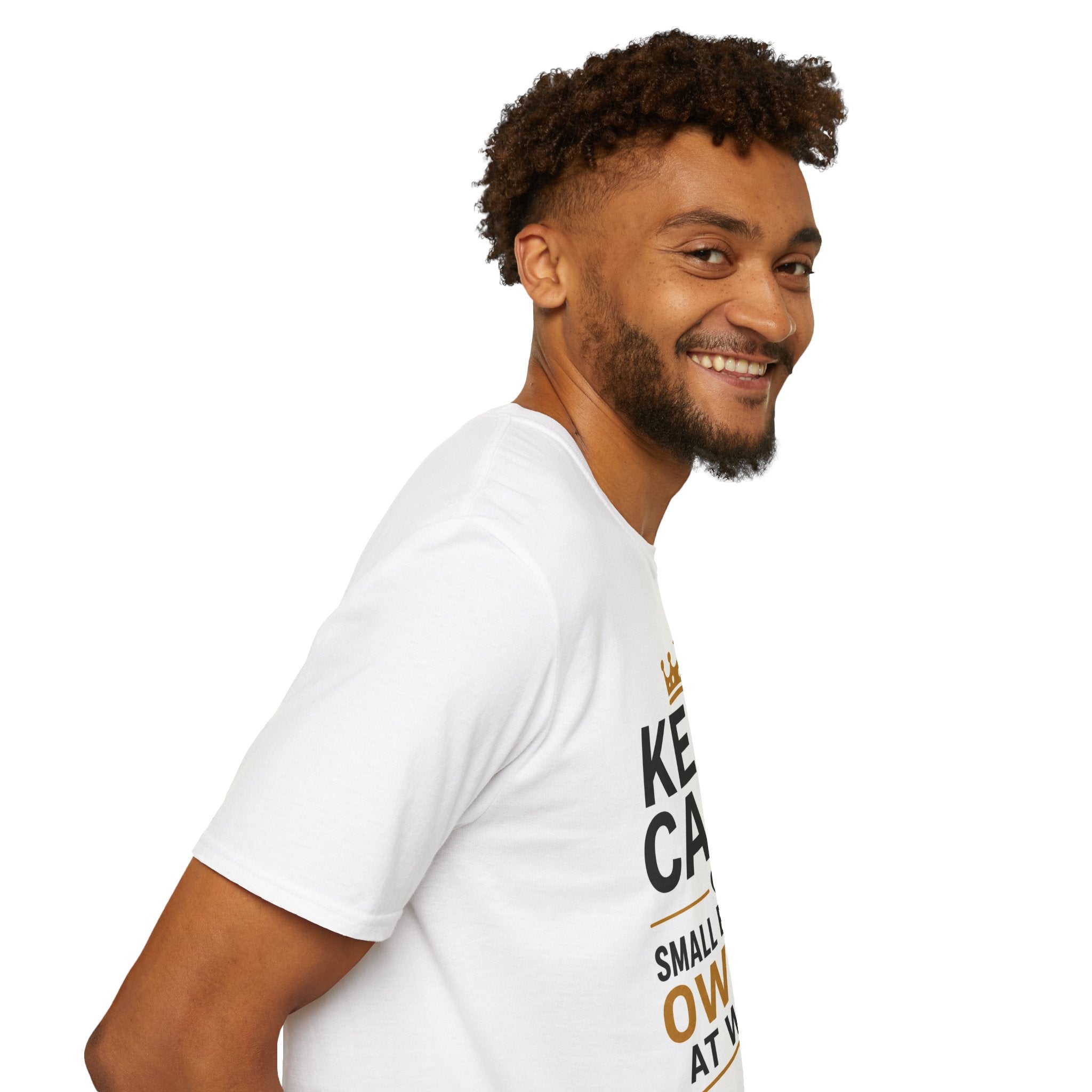 Keep Calm. Small Business Owner at Work. | Funny Entrepreneur T-Shirt | Small Business Graphic Tee