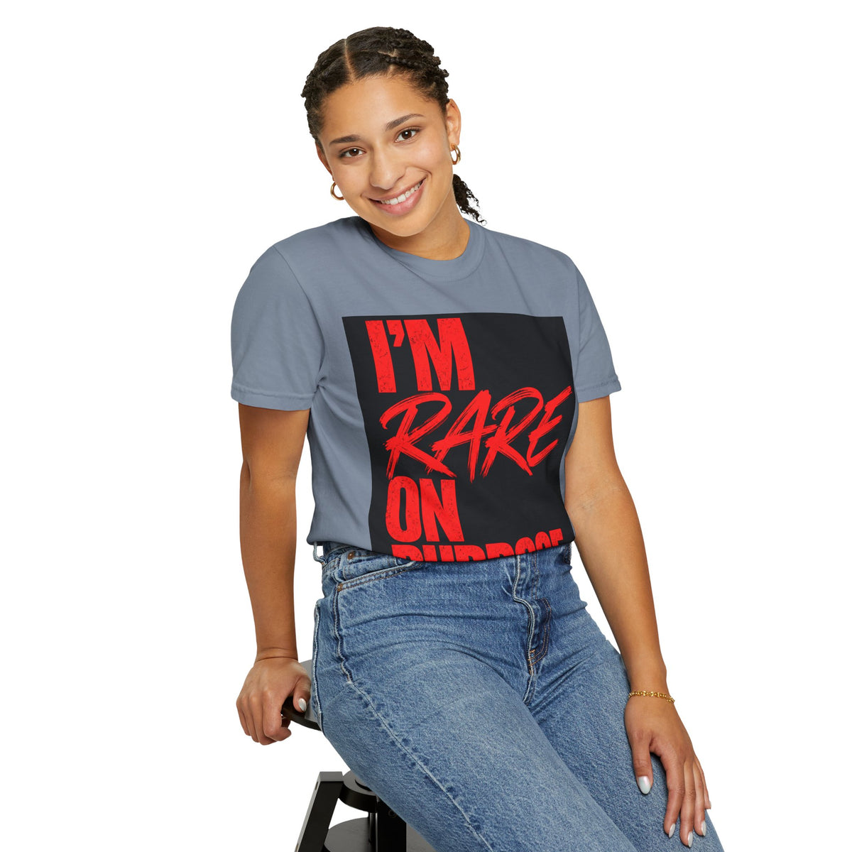 ❤️ I'm Rare on Purpose Heavyweight Graphic Tee