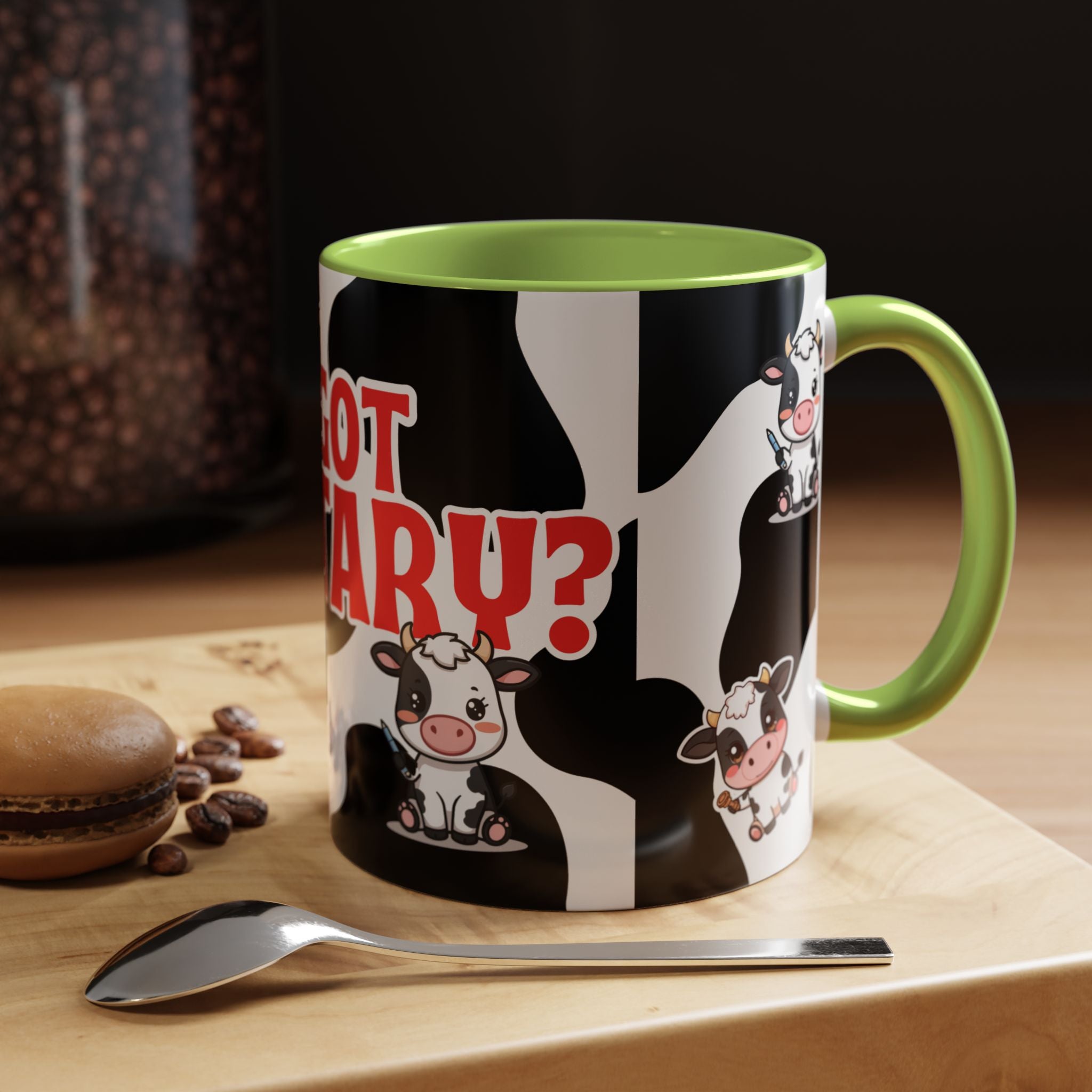Got Notary? Cow Print Accent Coffee Mug | Funny Notary Public Gift | 11oz & 15oz