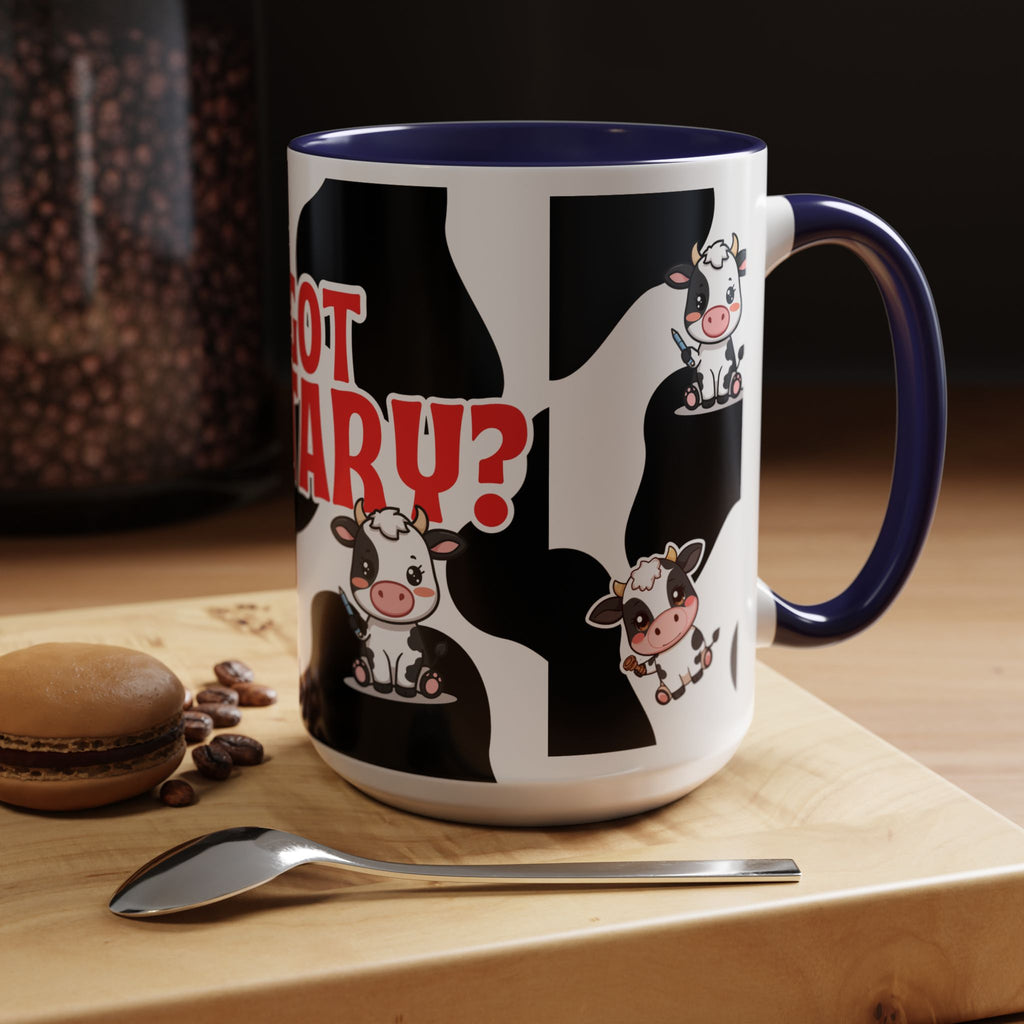 Got Notary? Cow Print Accent Coffee Mug | Funny Notary Public Gift | 11oz & 15oz