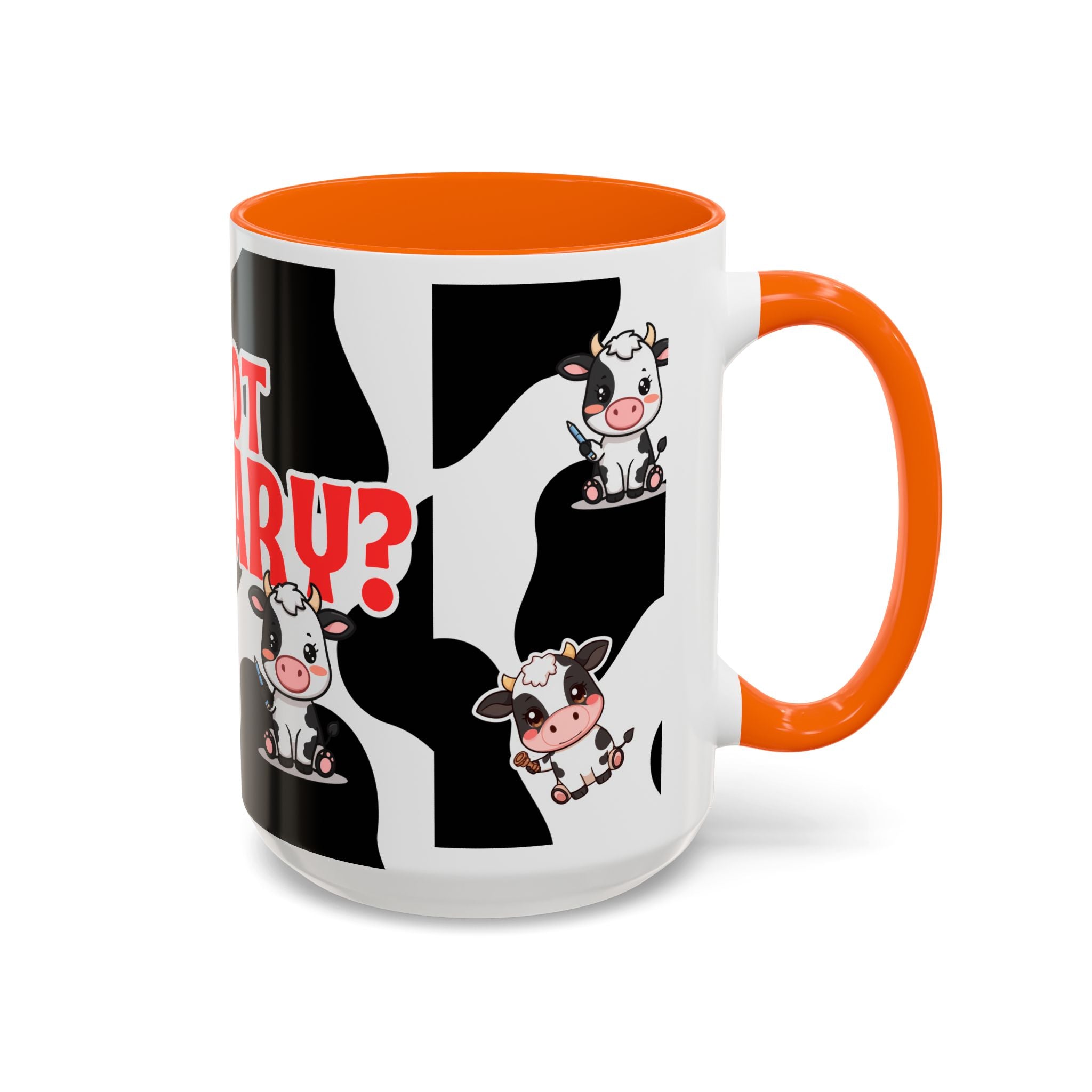 Got Notary? Cow Print Accent Coffee Mug | Funny Notary Public Gift | 11oz & 15oz