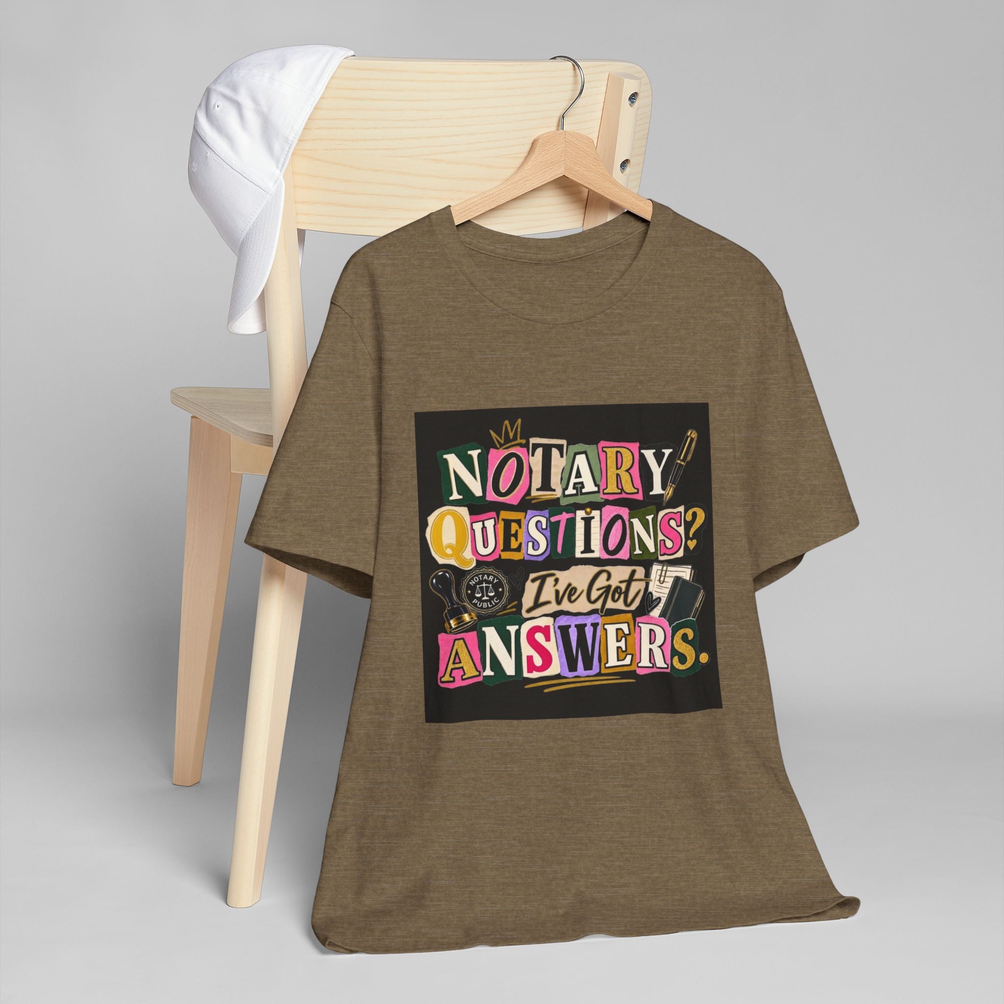 Peace, Love & Notarizations T-Shirt | Retro Notary Public Tee | Gift for Mobile Notaries & Loan Signing Agents