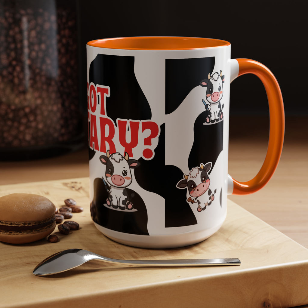 Got Notary? Cow Print Accent Coffee Mug | Funny Notary Public Gift | 11oz & 15oz