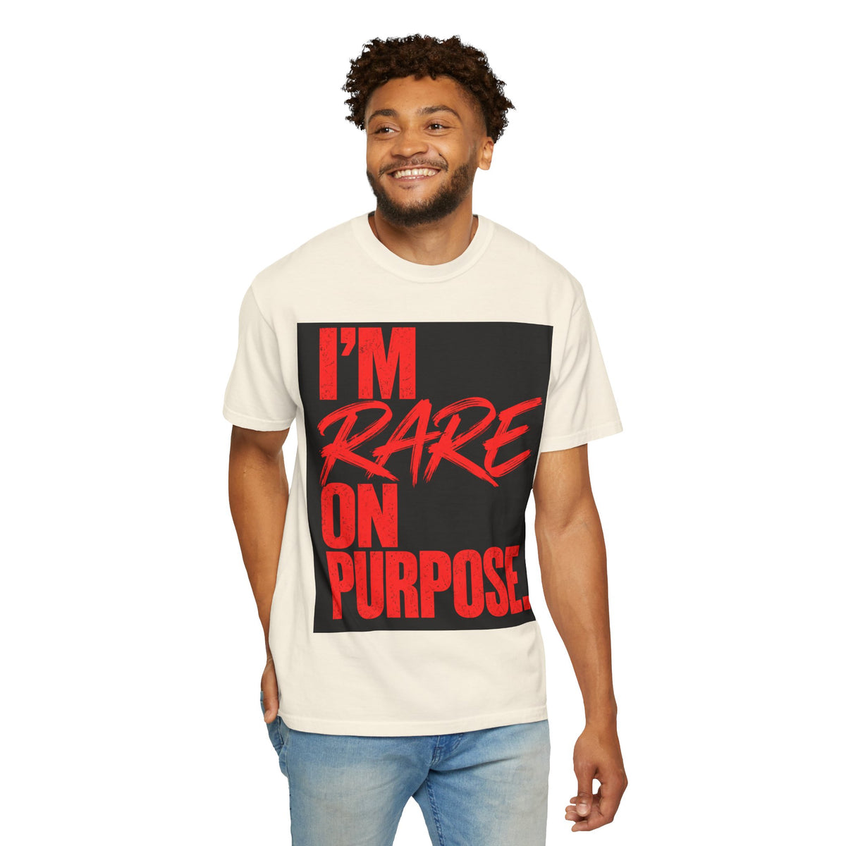 ❤️ I'm Rare on Purpose Heavyweight Graphic Tee