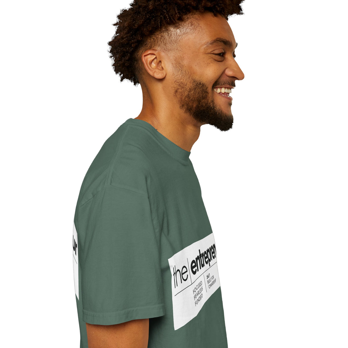 The Entrepreneur Garment-Dyed T-Shirt — Focused, Fearless, Funded Business Owner Tee
