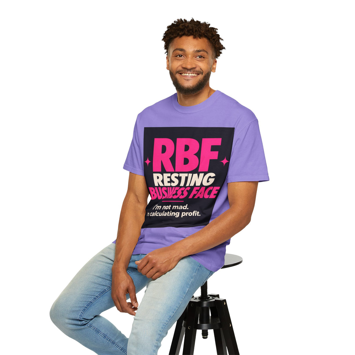 RBF Resting Business Face T-Shirt — I'm Not Mad, I'm Calculating Profit