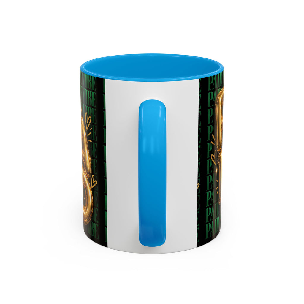 Paid Is the Vibe Mug — Gold Balloon Entrepreneur Accent Coffee Cup