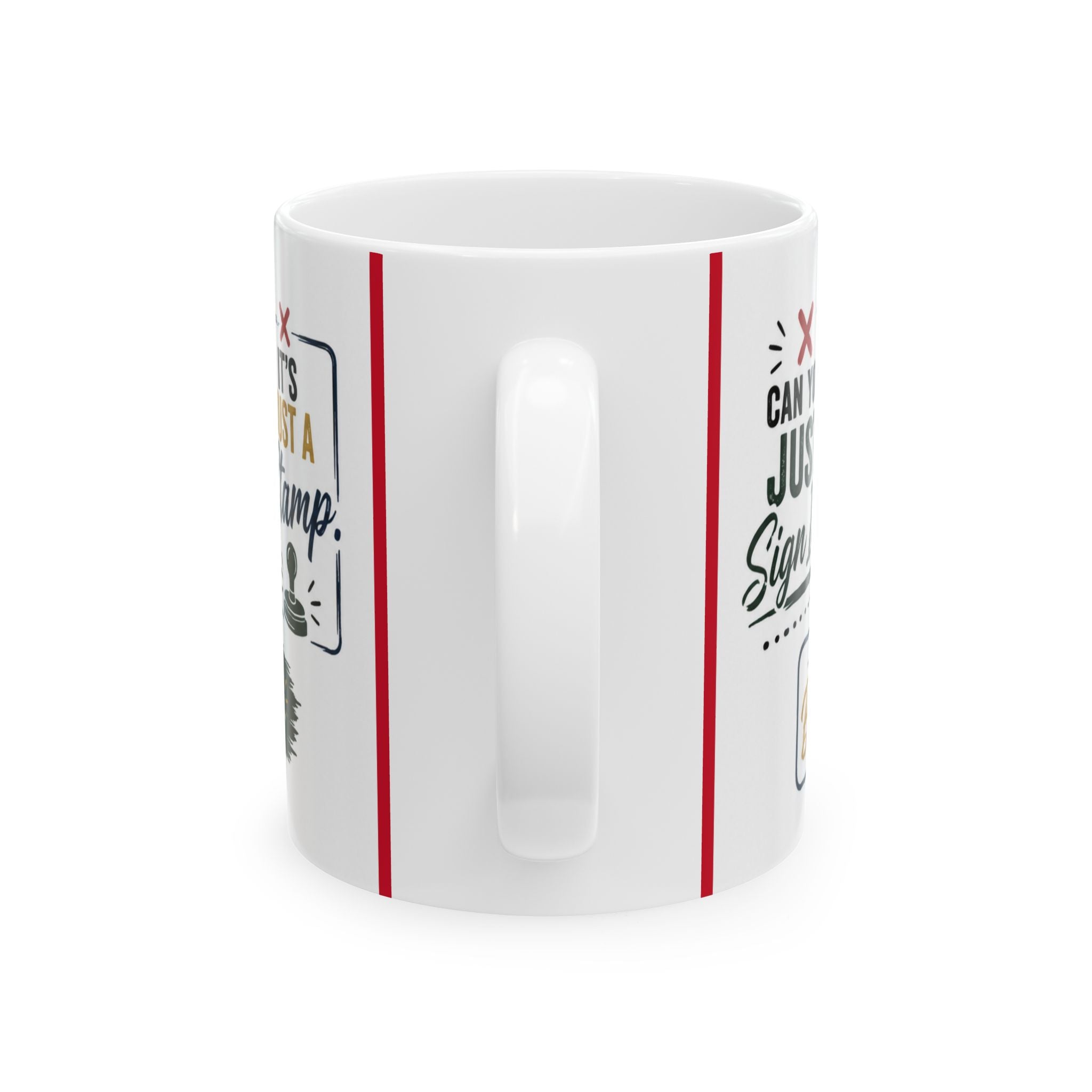 You Can Bend the Rules Right? — Funny Novelty Ceramic Coffee Mug (11oz/15oz)