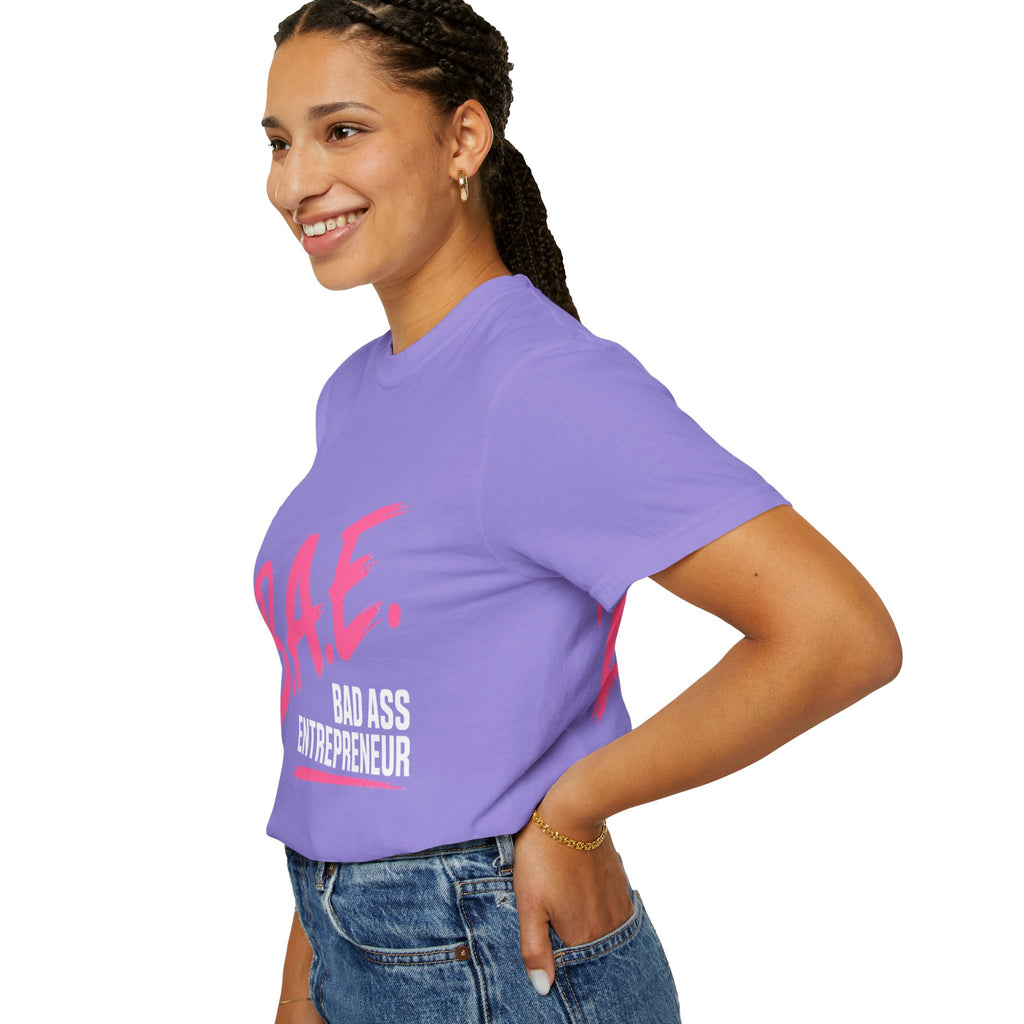 B.A.E. Bad Ass Entrepreneur Graphic Tee | Bold Business Owner Shirt