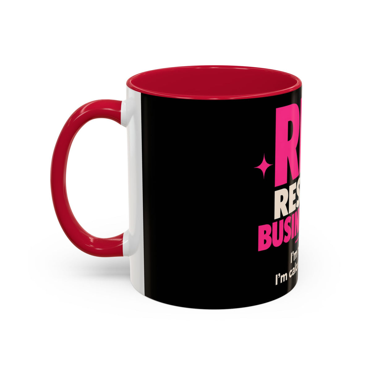 RBF Mug — "Resting Business Face: I'm not mad. I'm calculating profit."