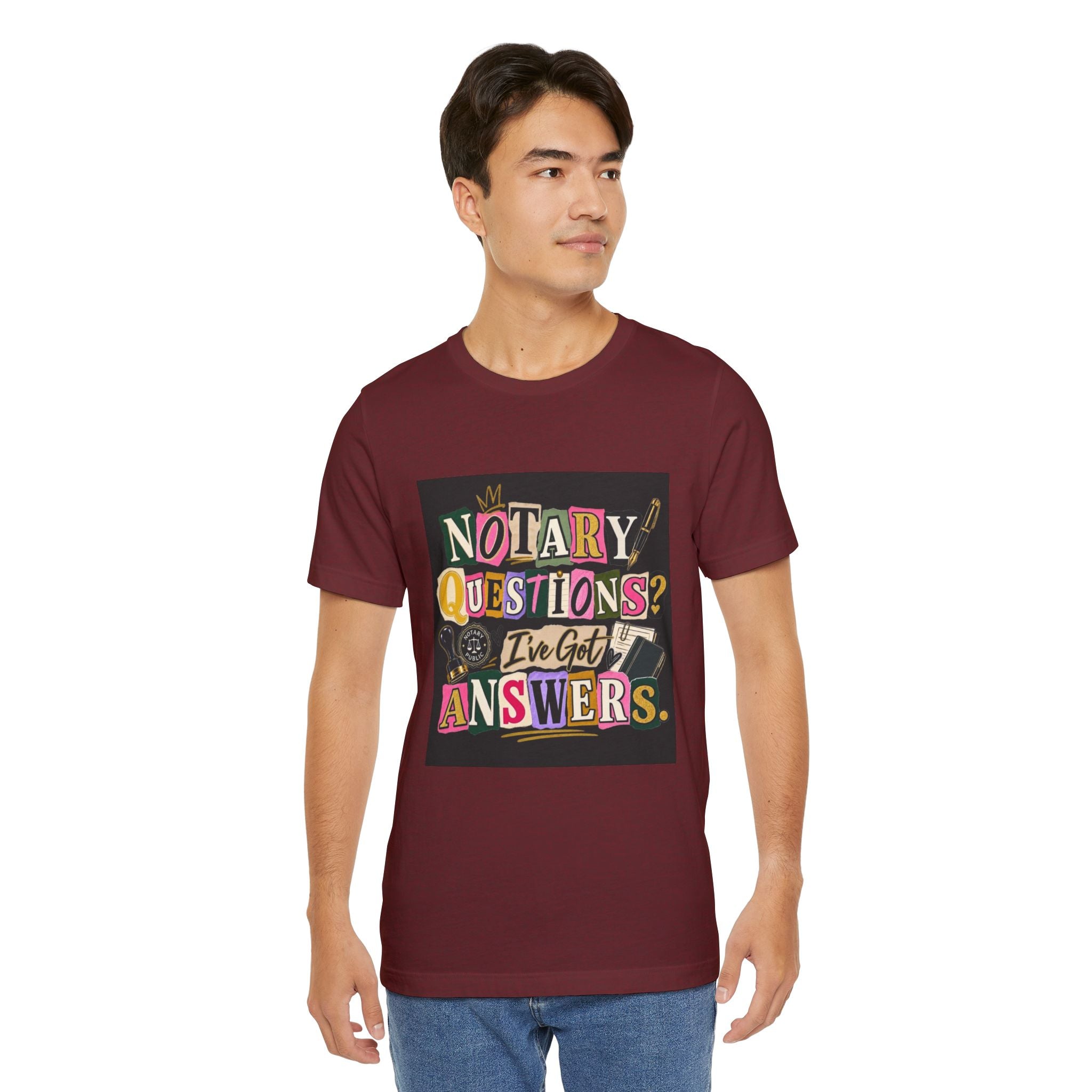 Peace, Love & Notarizations T-Shirt | Retro Notary Public Tee | Gift for Mobile Notaries & Loan Signing Agents