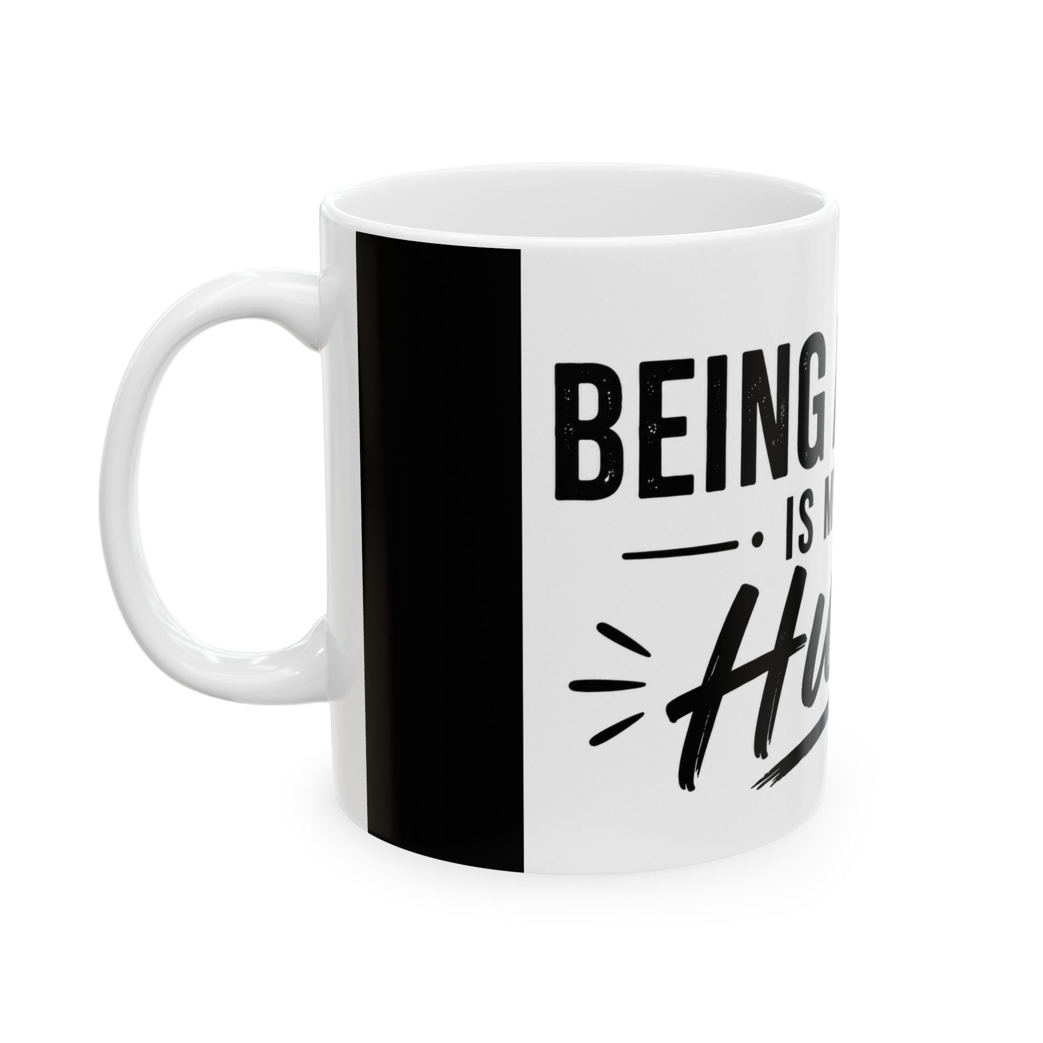 Being a Notary Is My Hustle Mug | Notary Coffee Mug | Mobile Notary Gift | Loan Signing Agent Mug | Entrepreneur Coffee Cup