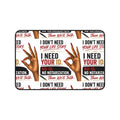 I Don't Need Your Life Story. I Need Your ID. Desk Mat for Notaries