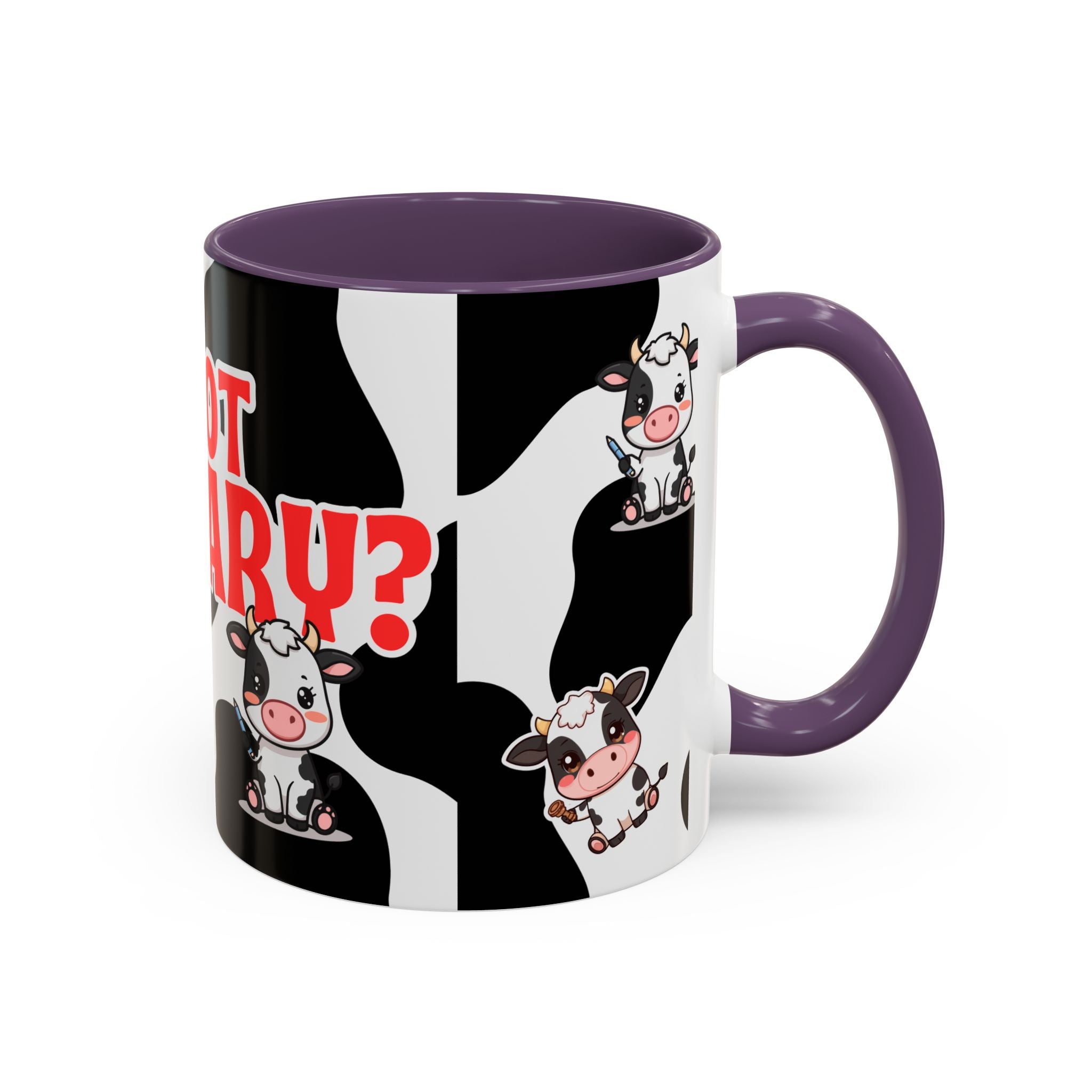 Got Notary? Cow Print Accent Coffee Mug | Funny Notary Public Gift | 11oz & 15oz