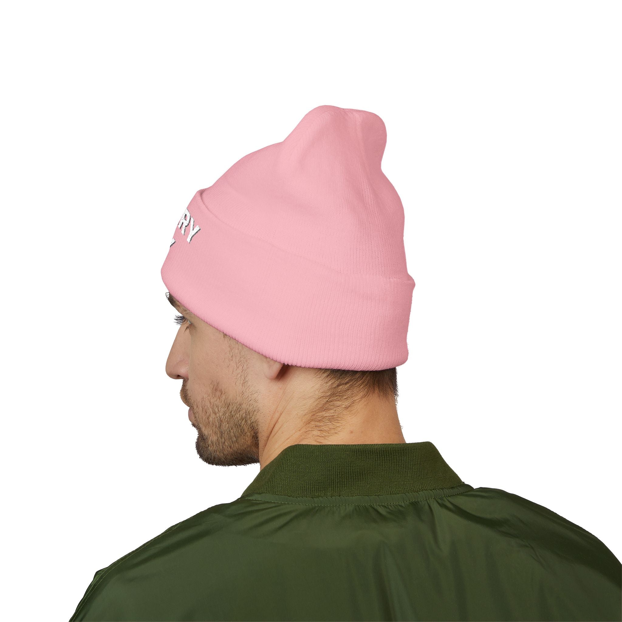 Notary Guy Embroidered Cuffed Beanie | Men's Notary Public Winter Hat