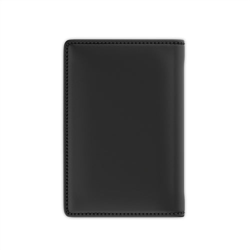 Black Notary Passport Cover | RFID Travel Wallet for Notaries, Loan Signing Agents & Legal Professionals