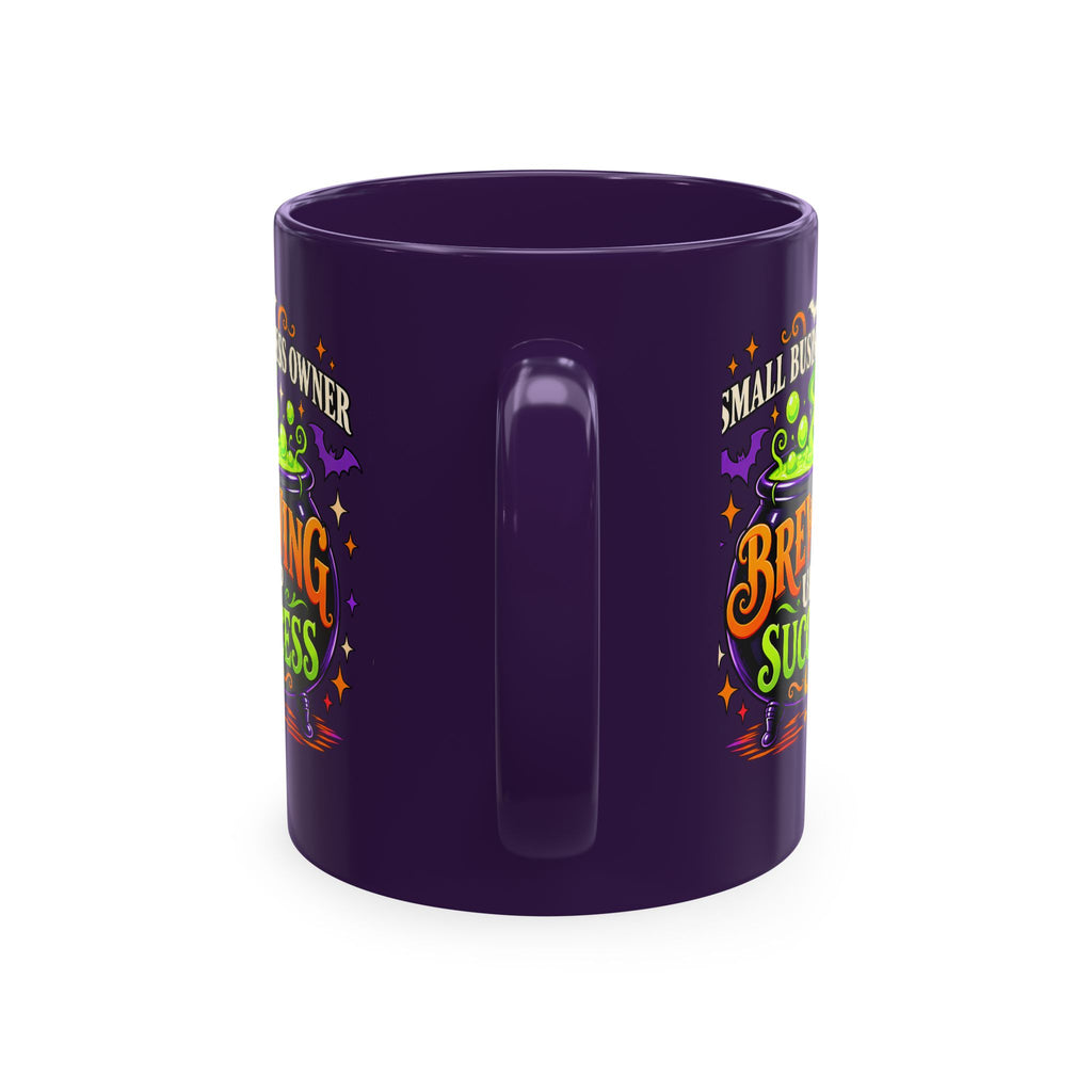 Brewing Up Success Mug | Small Business Owner Halloween Ceramic Coffee Cup