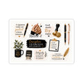 Notary & Business Essentials Sticker Sheet. Vinyl Sticker  | Decal | Cute Business Owner Laptop Sticker