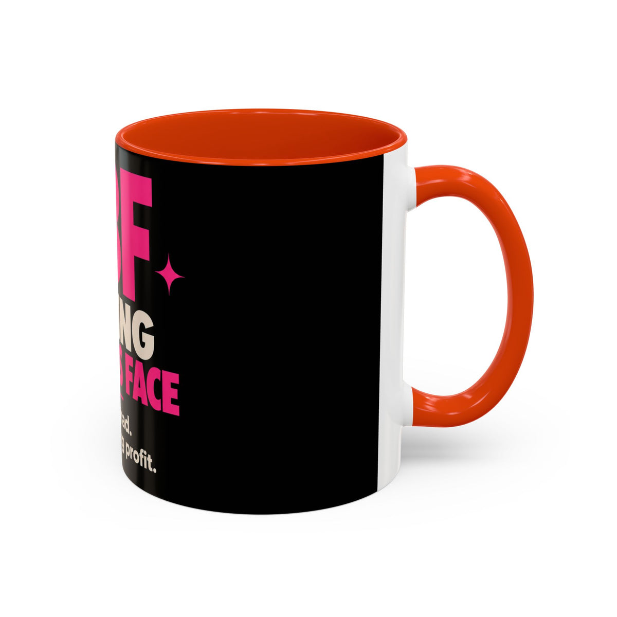 RBF Mug — "Resting Business Face: I'm not mad. I'm calculating profit."