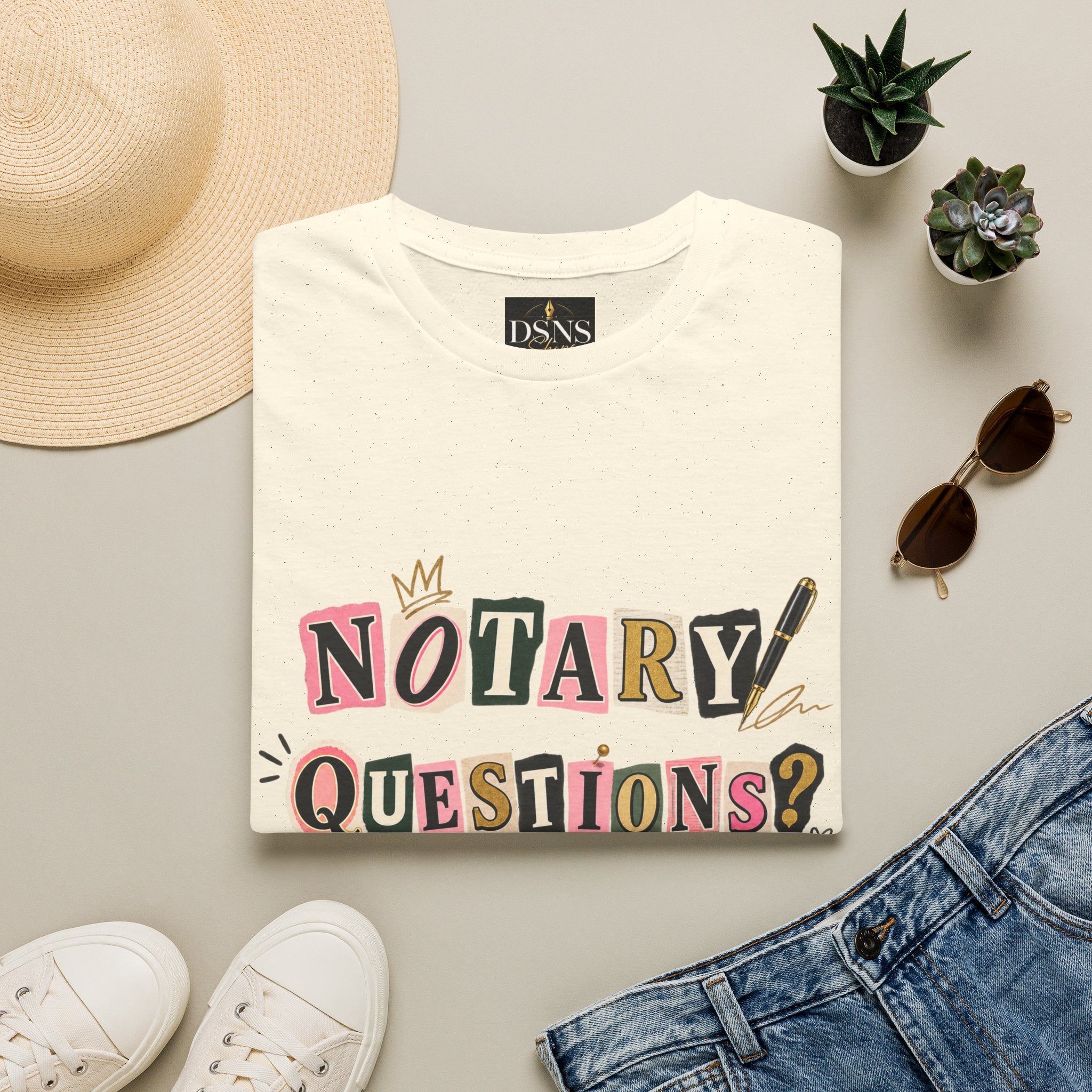 Notary Questions? I’ve Got Answers T-Shirt — Notary Public Graphic Tee