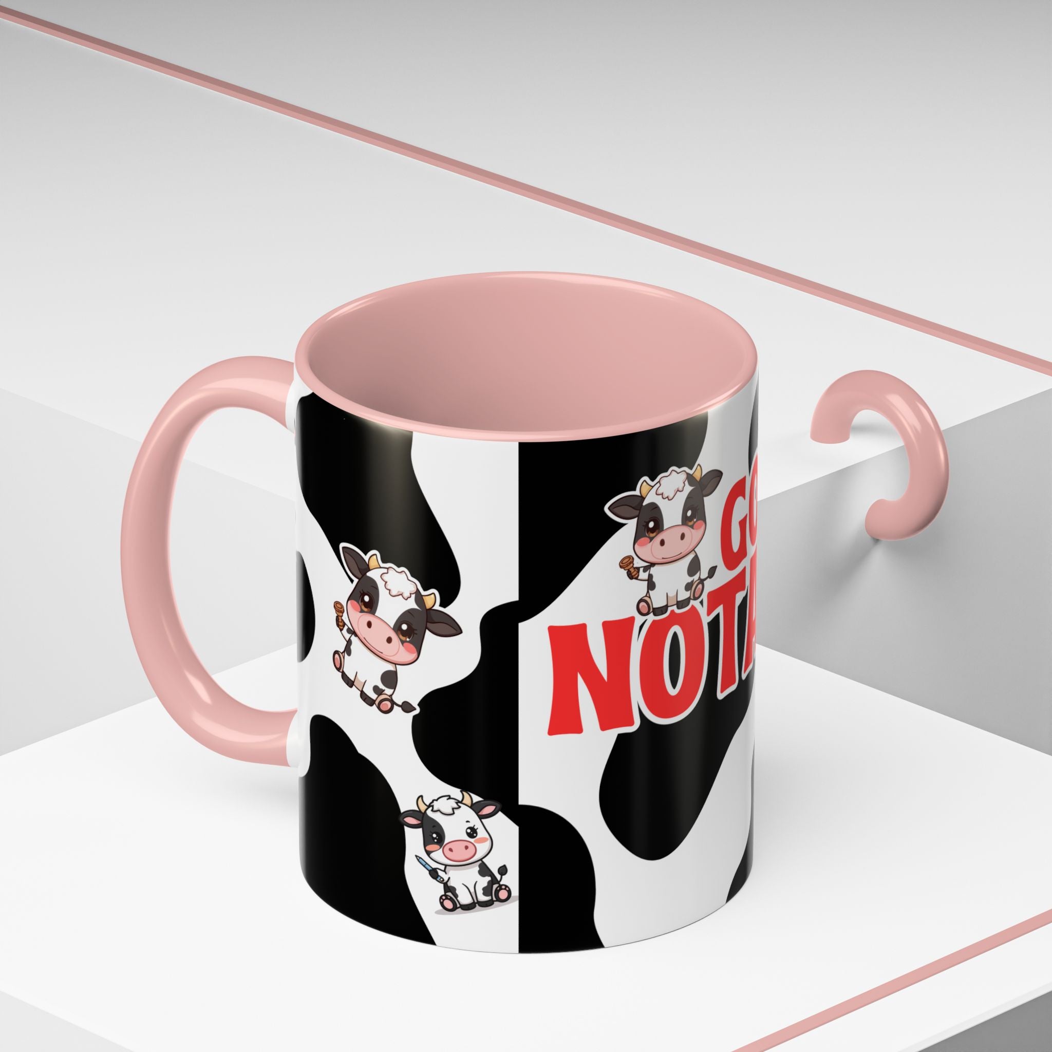 Got Notary? Cow Print Accent Coffee Mug | Funny Notary Public Gift | 11oz & 15oz