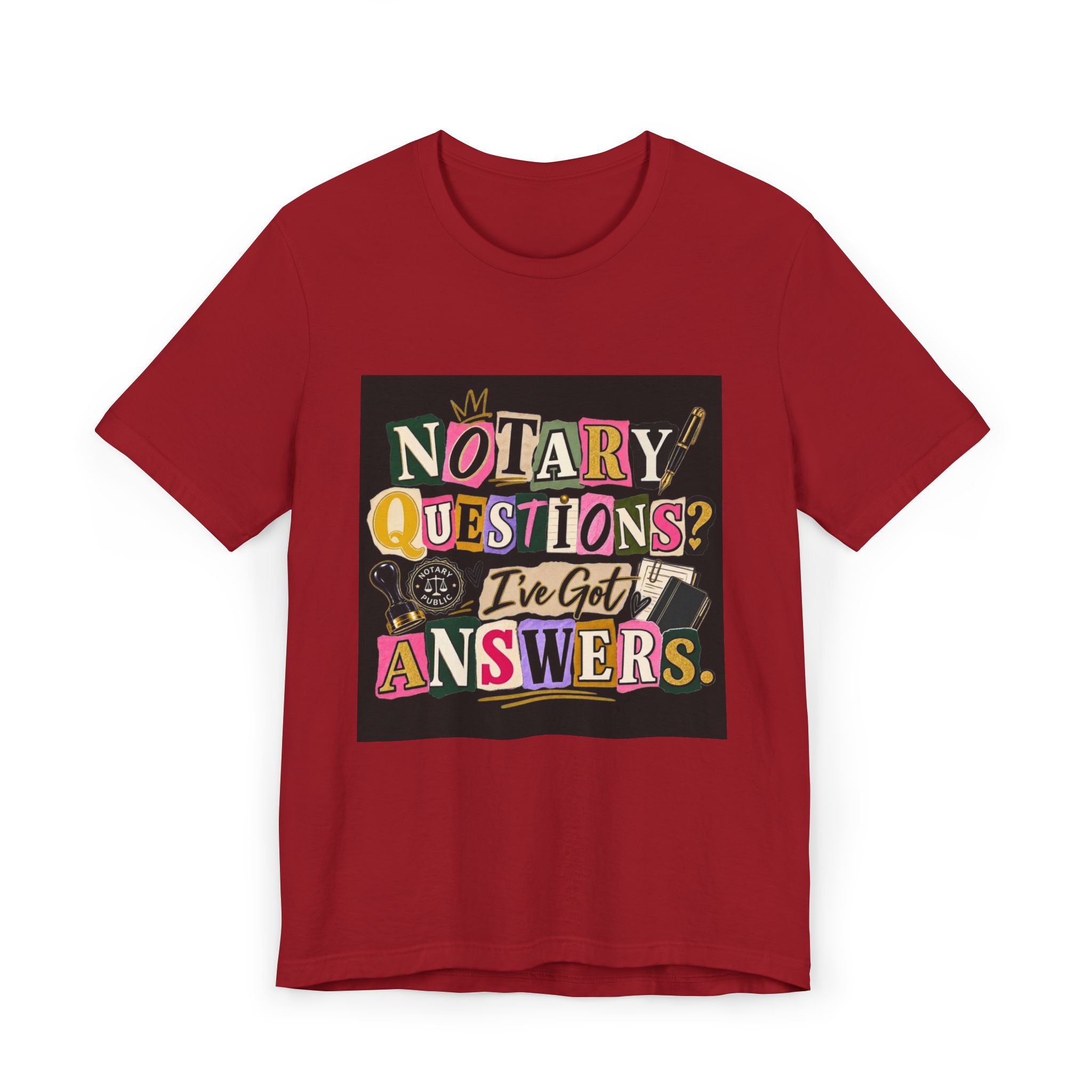 Peace, Love & Notarizations T-Shirt | Retro Notary Public Tee | Gift for Mobile Notaries & Loan Signing Agents