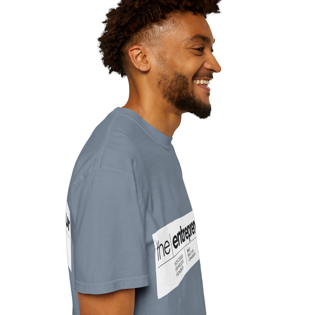 The Entrepreneur Garment-Dyed T-Shirt — Focused, Fearless, Funded Business Owner Tee