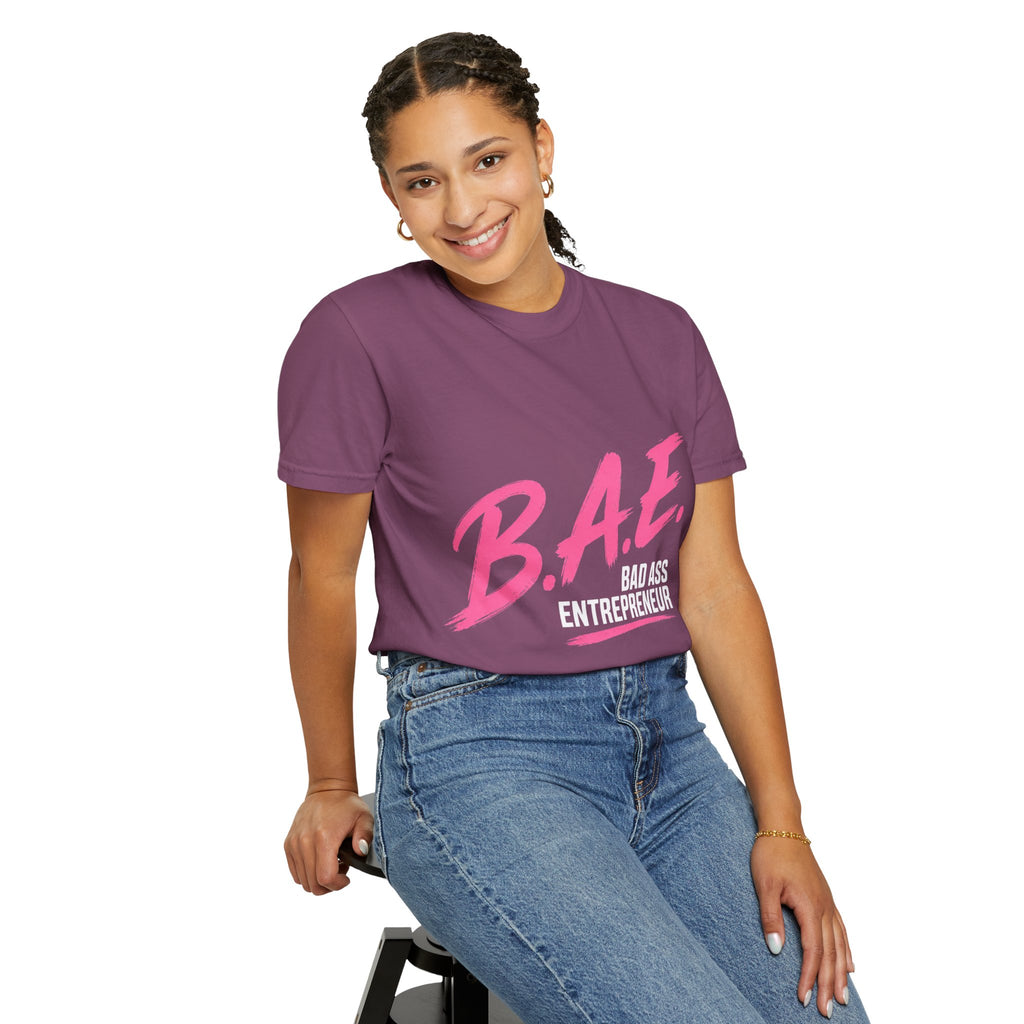 B.A.E. Bad Ass Entrepreneur Graphic Tee | Bold Business Owner Shirt