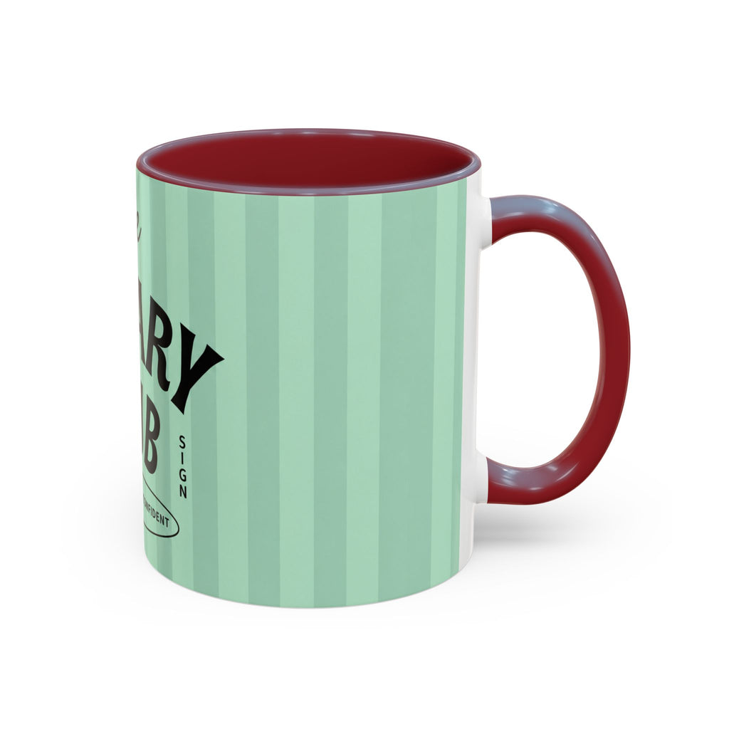 The Notary Club Accent Coffee Mug — Commissioned & Confident Notary Public Gift