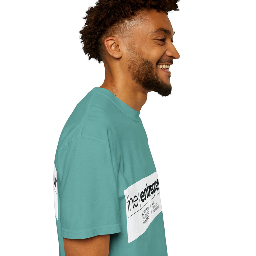 The Entrepreneur Garment-Dyed T-Shirt — Focused, Fearless, Funded Business Owner Tee