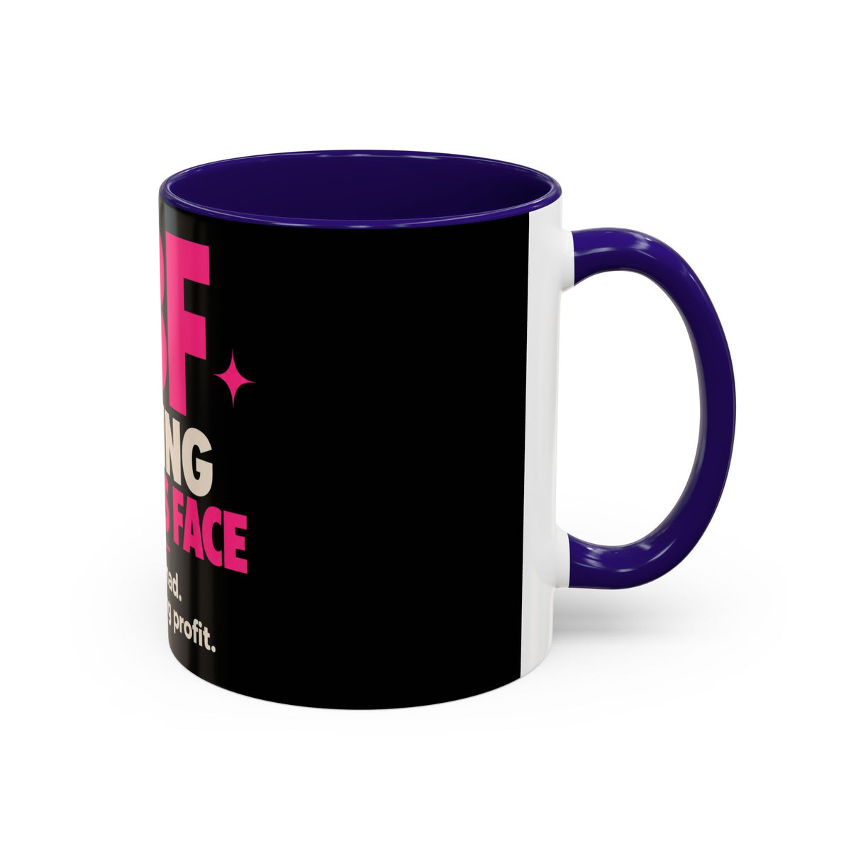 RBF Mug — "Resting Business Face: I'm not mad. I'm calculating profit."