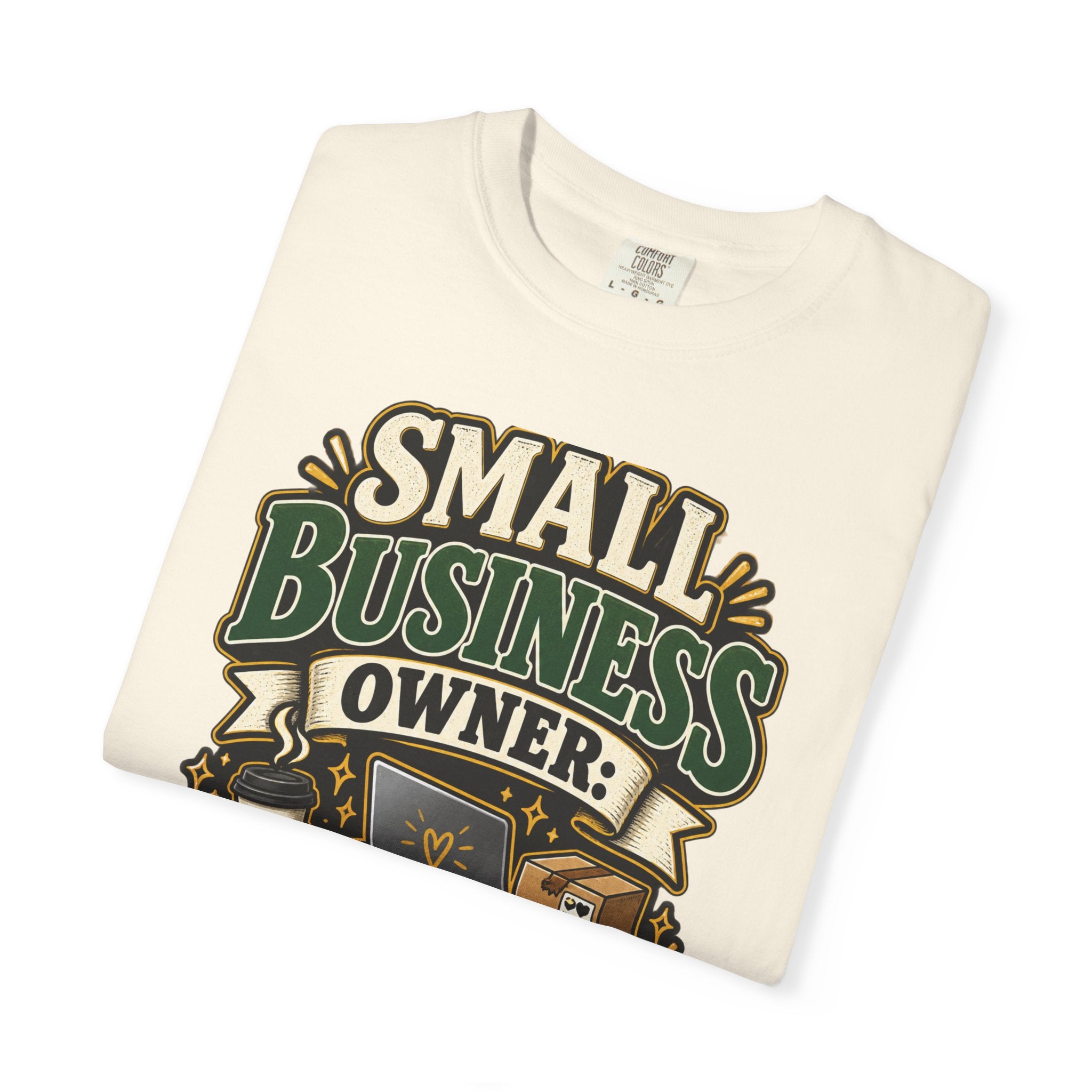 Small Business Owner Funny T-Shirt — “Because One Job Wasn’t Stressful Enough” Graphic Tee