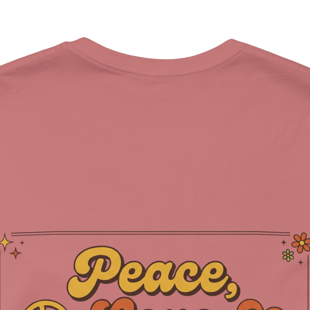 Peace, Love & Notarizations Unisex Jersey T-Shirt ☮️❤️🖋️