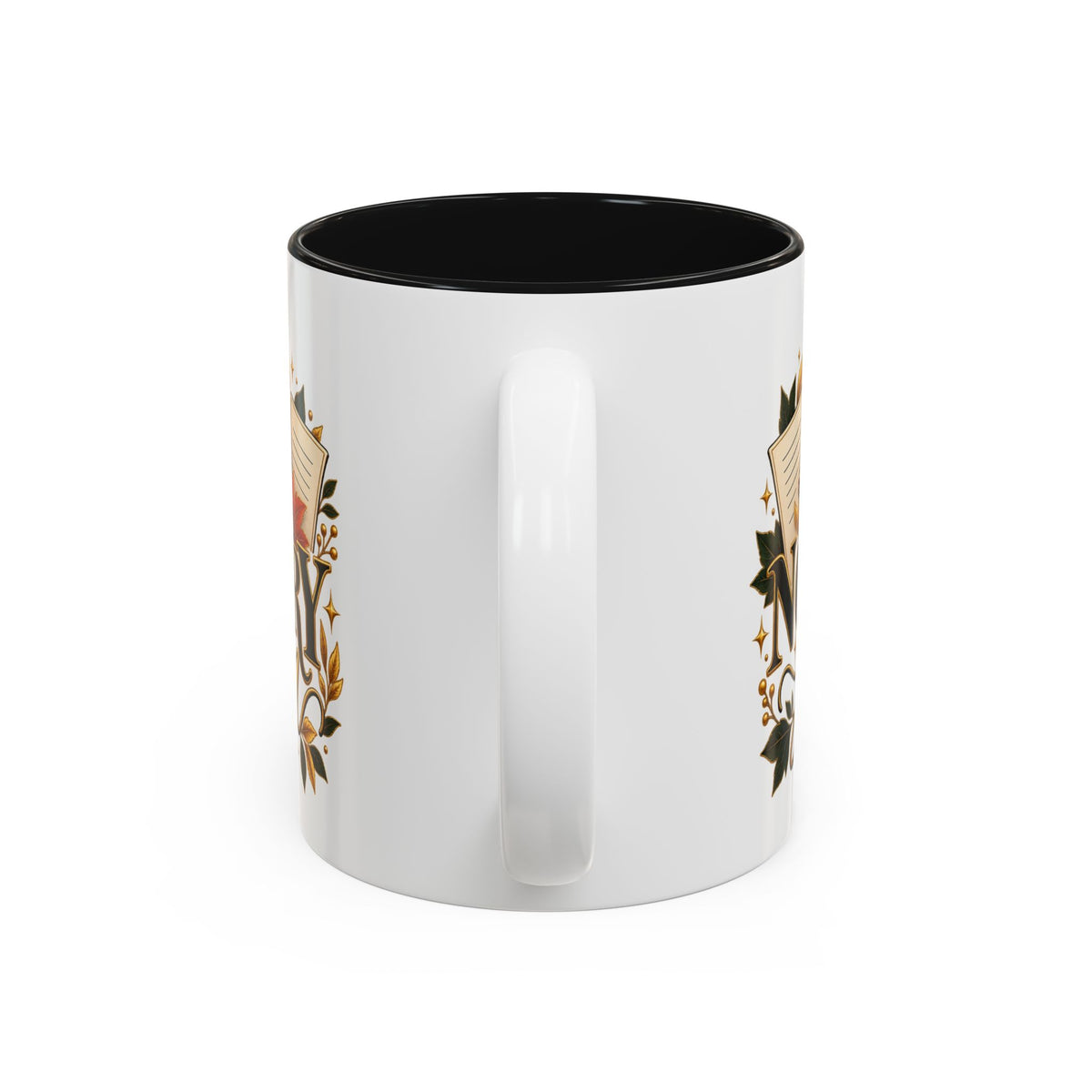 Notary Season Fall Accent Mug — Autumn Notary Public Coffee Cup