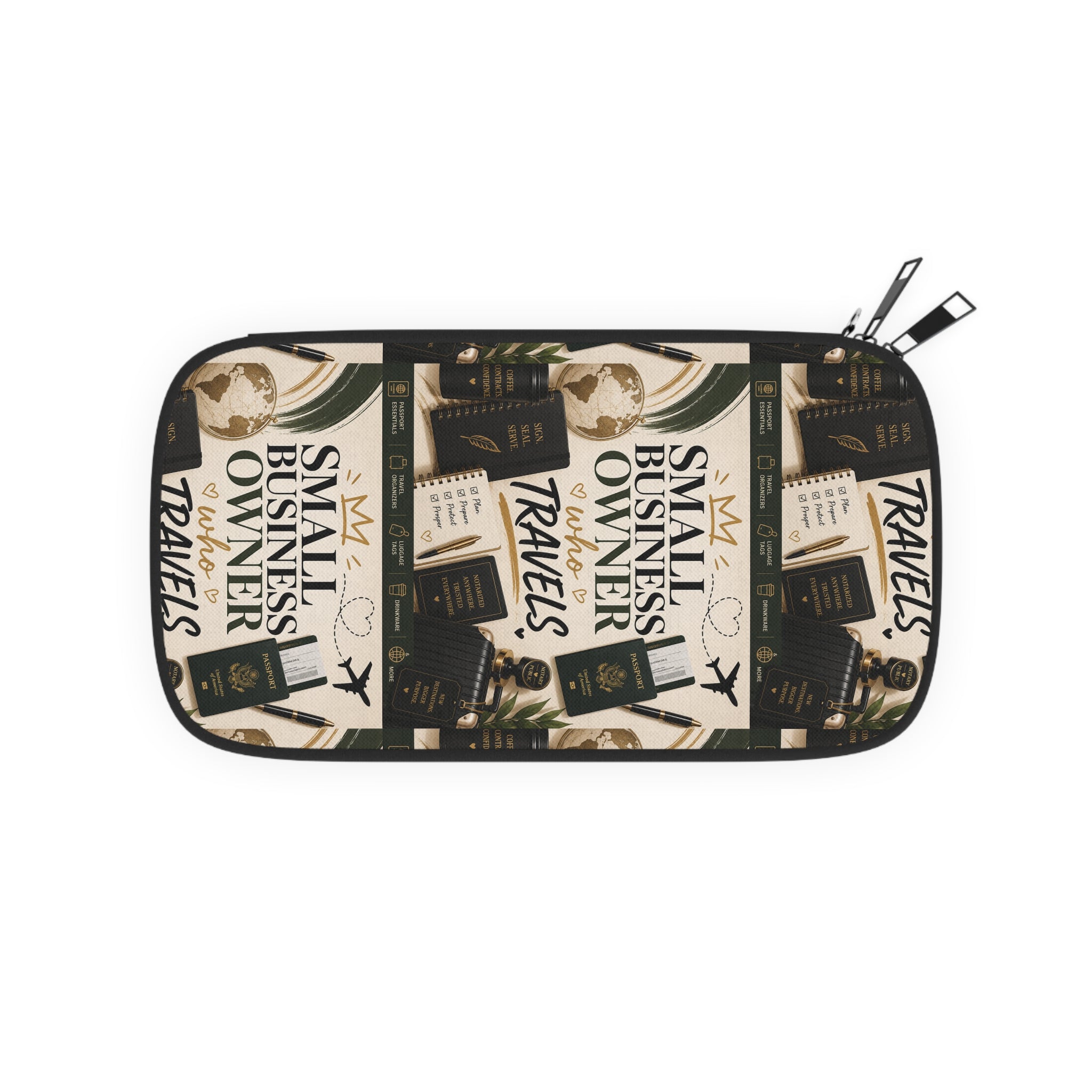 Small Business Owner Who Travels | Travel Wallet & Passport Organizer