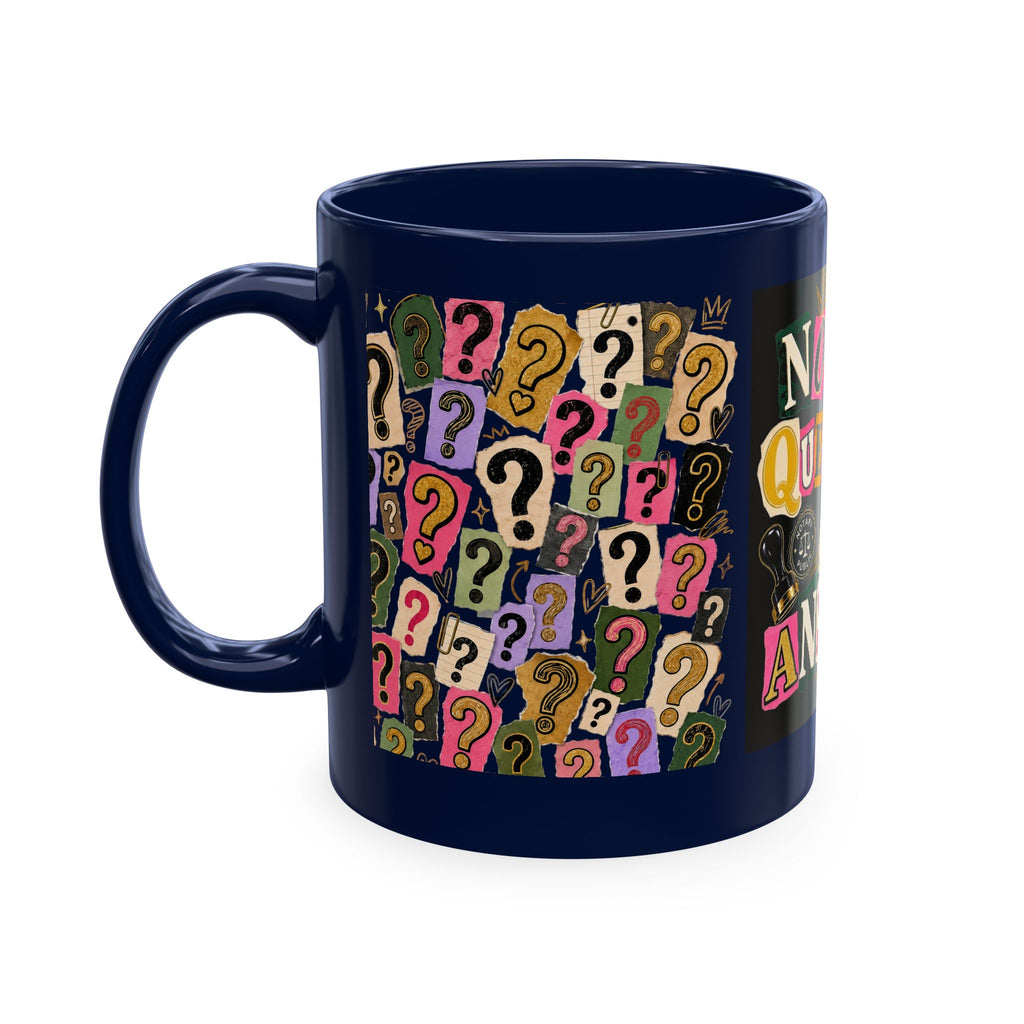 Notary Questions? I’ve Got Answers Ceramic Mug — Colorful Notary Public Coffee Cup