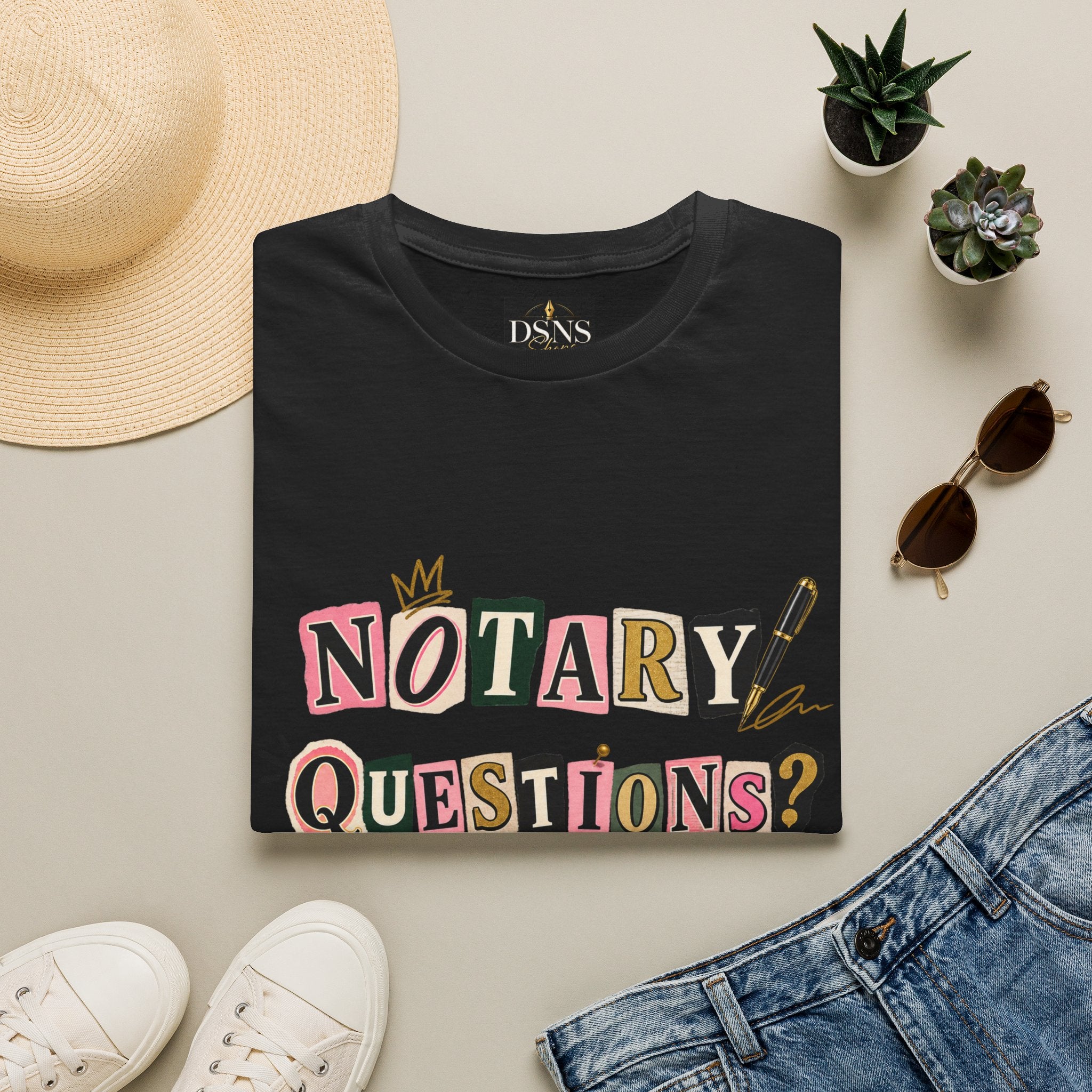 Notary Questions? I’ve Got Answers T-Shirt — Notary Public Graphic Tee