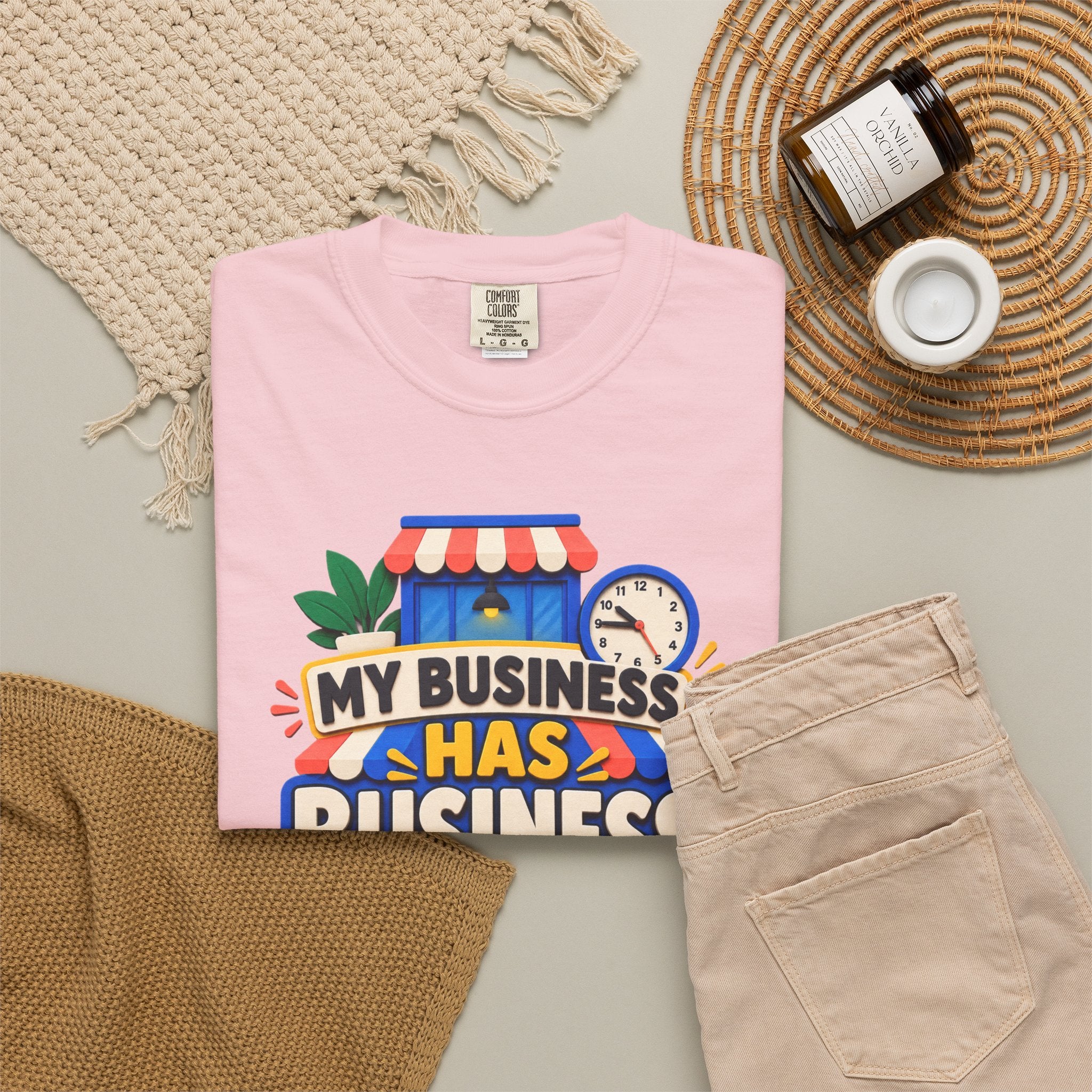 Funny Small Business Owner T-Shirt — “My Business Has Business Hours, I Do Not” Graphic Tee