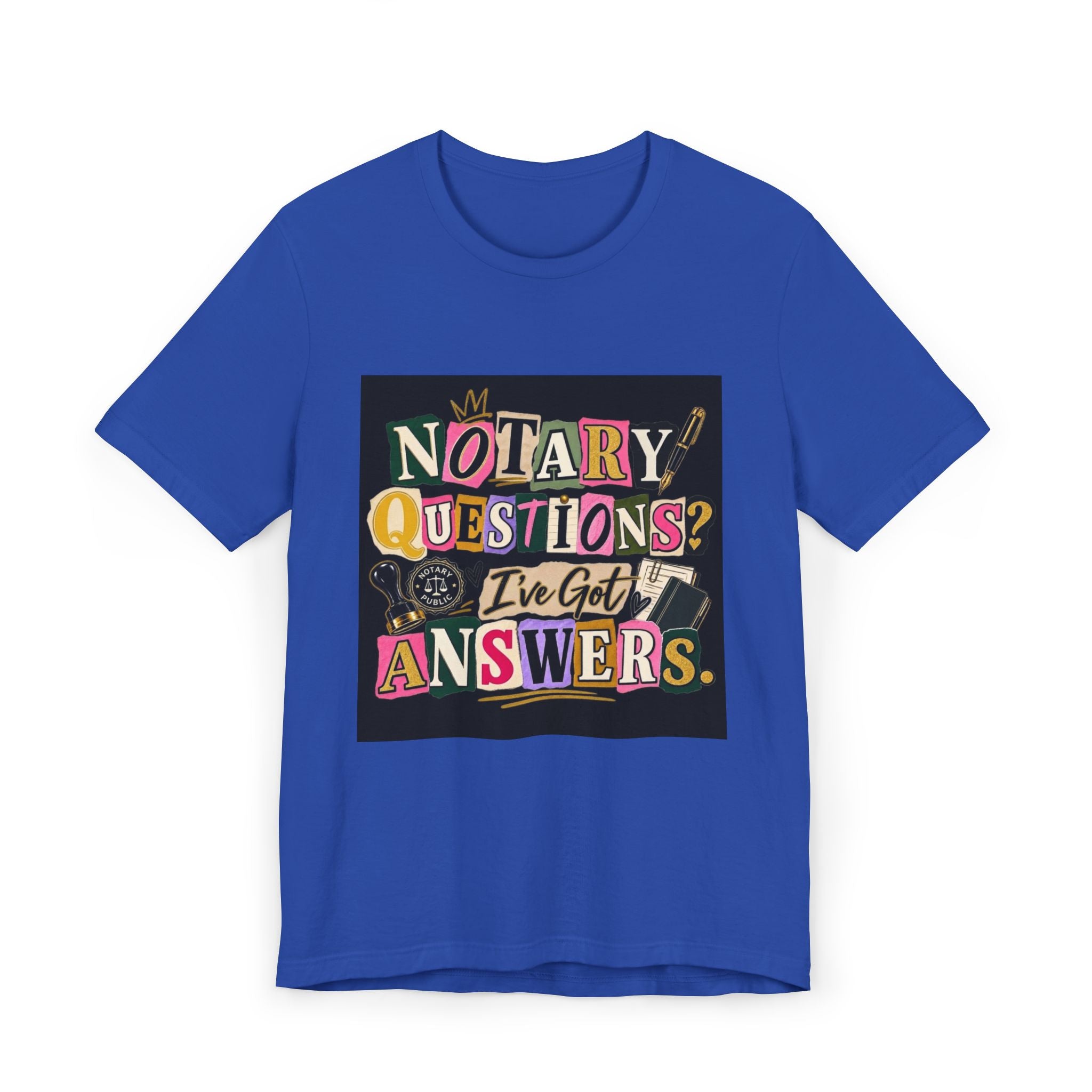 Peace, Love & Notarizations T-Shirt | Retro Notary Public Tee | Gift for Mobile Notaries & Loan Signing Agents
