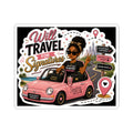 Will Travel for Signatures Vinyl Sticker | Mobile Notary Sticker | Loan Signing Agent Decal | Cute Business Owner Laptop Sticker