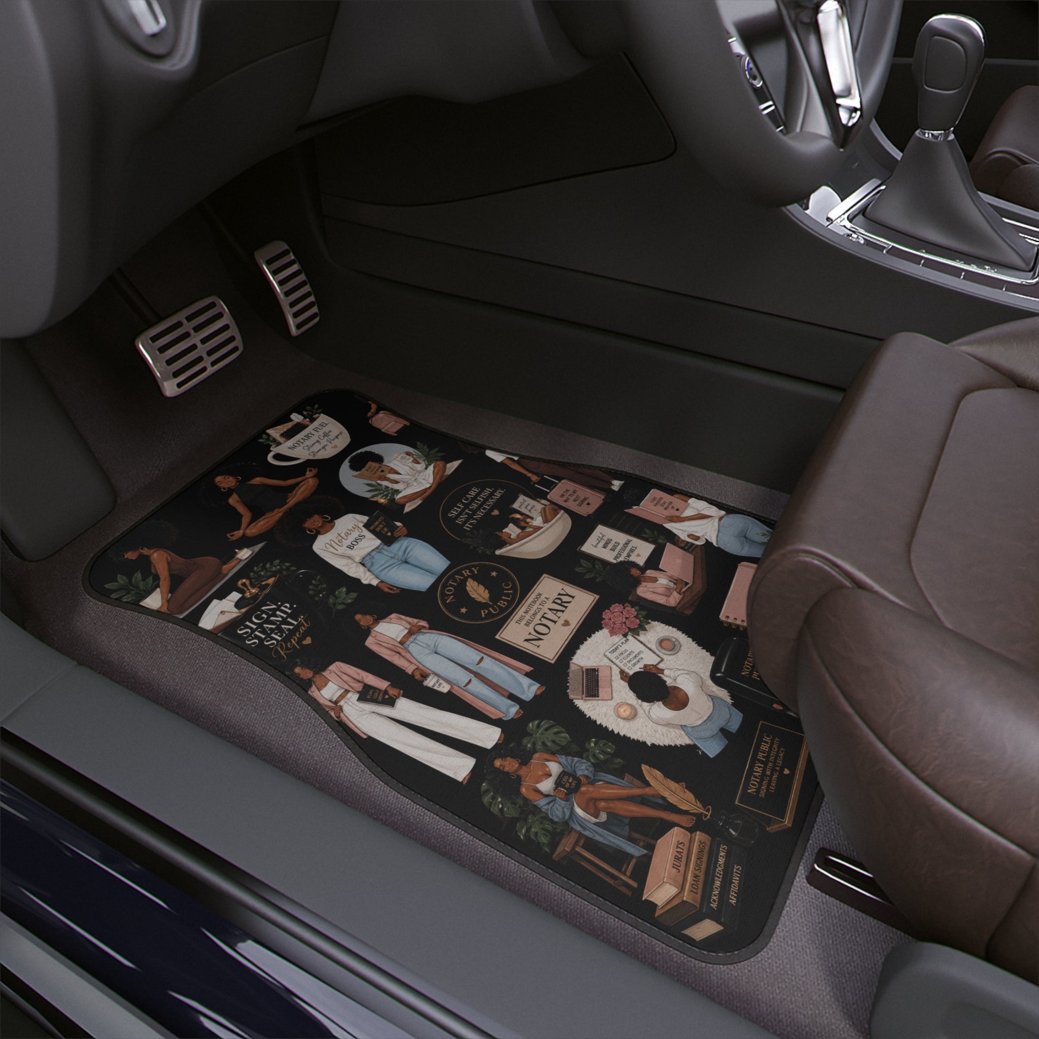 Notary Lifestyle Car Floor Mat, 1pc