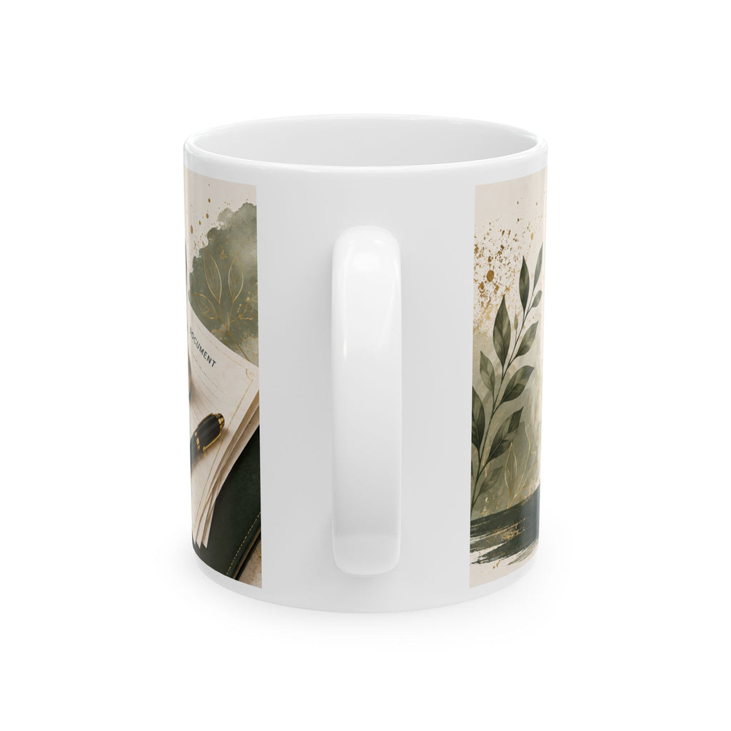 Notary Life Ceramic Mug | Professional Coffee Mug for Notaries & Loan Signing Agents