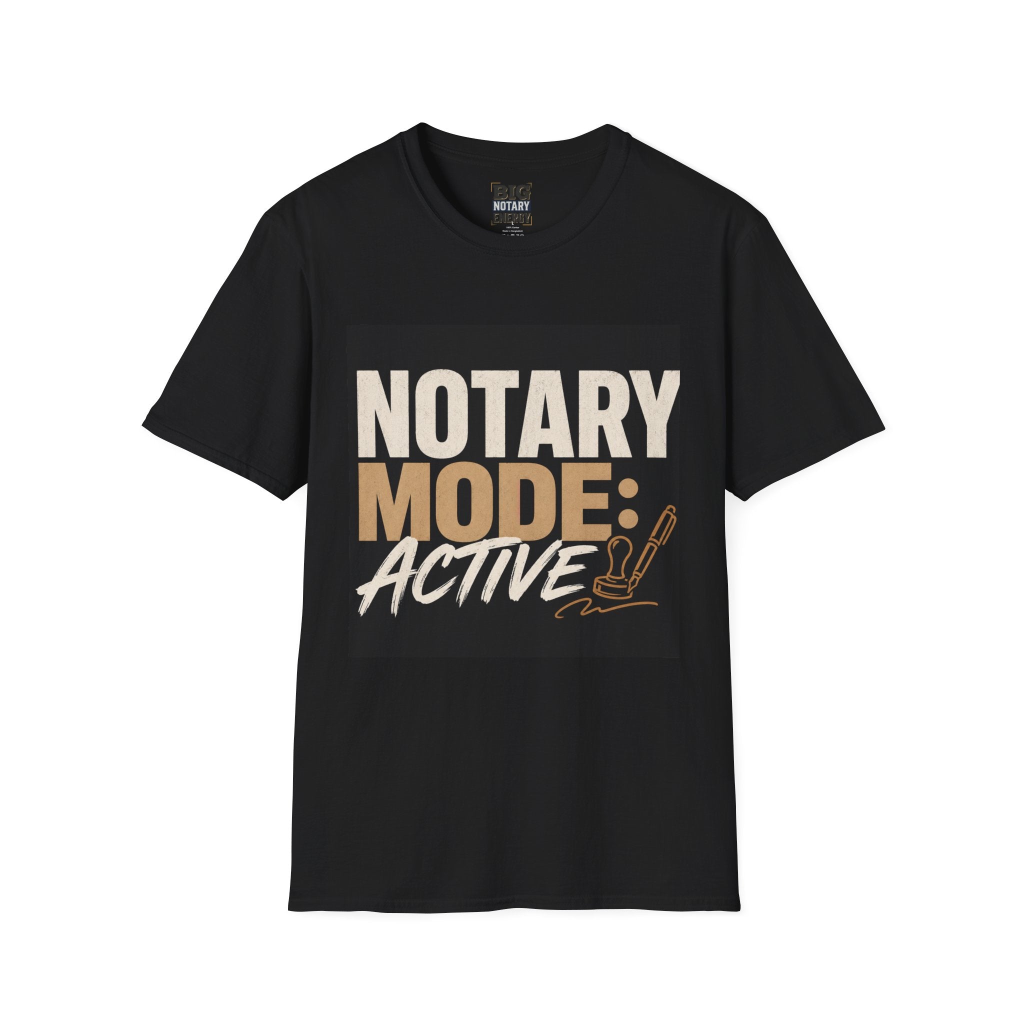 🔥 Notary Mode: Active — “I Secure Signatures” Notary Tee
