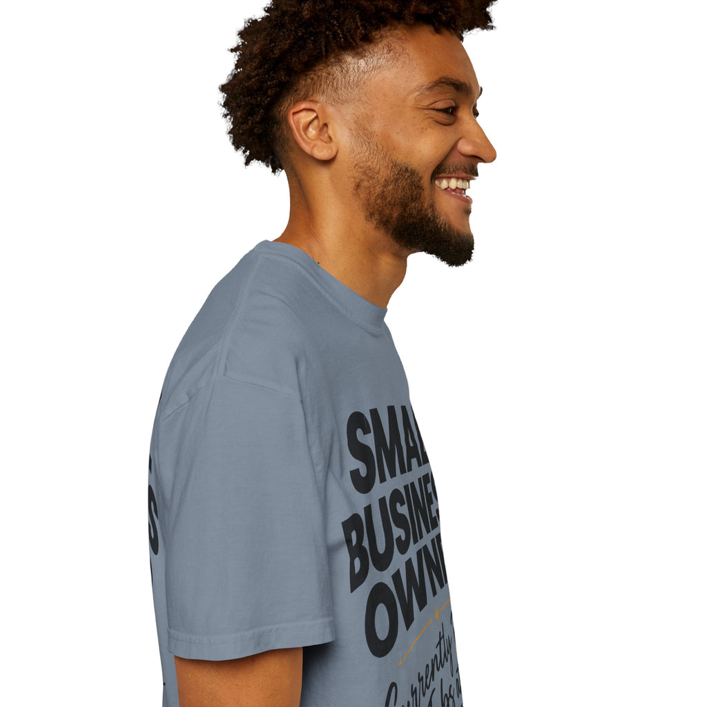 Small Business Owner T-Shirt | “Currently Doing 12 Jobs at Once” Funny Entrepreneur Tee