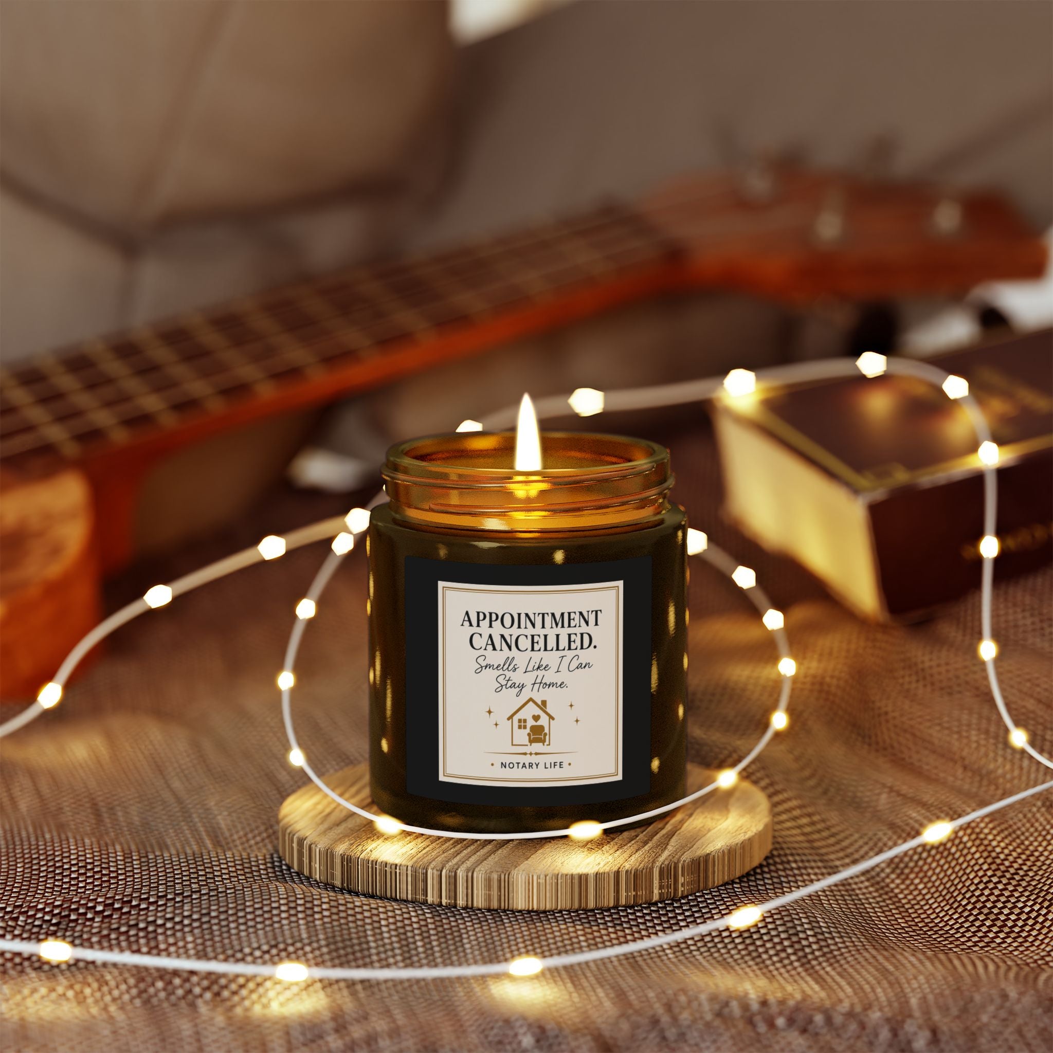 Appointment Cancelled. Smells Like I Can Stay Home. | Notary Life Scented Candle (4oz & 9oz)