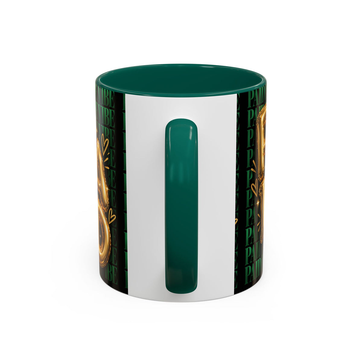 Paid Is the Vibe Mug — Gold Balloon Entrepreneur Accent Coffee Cup