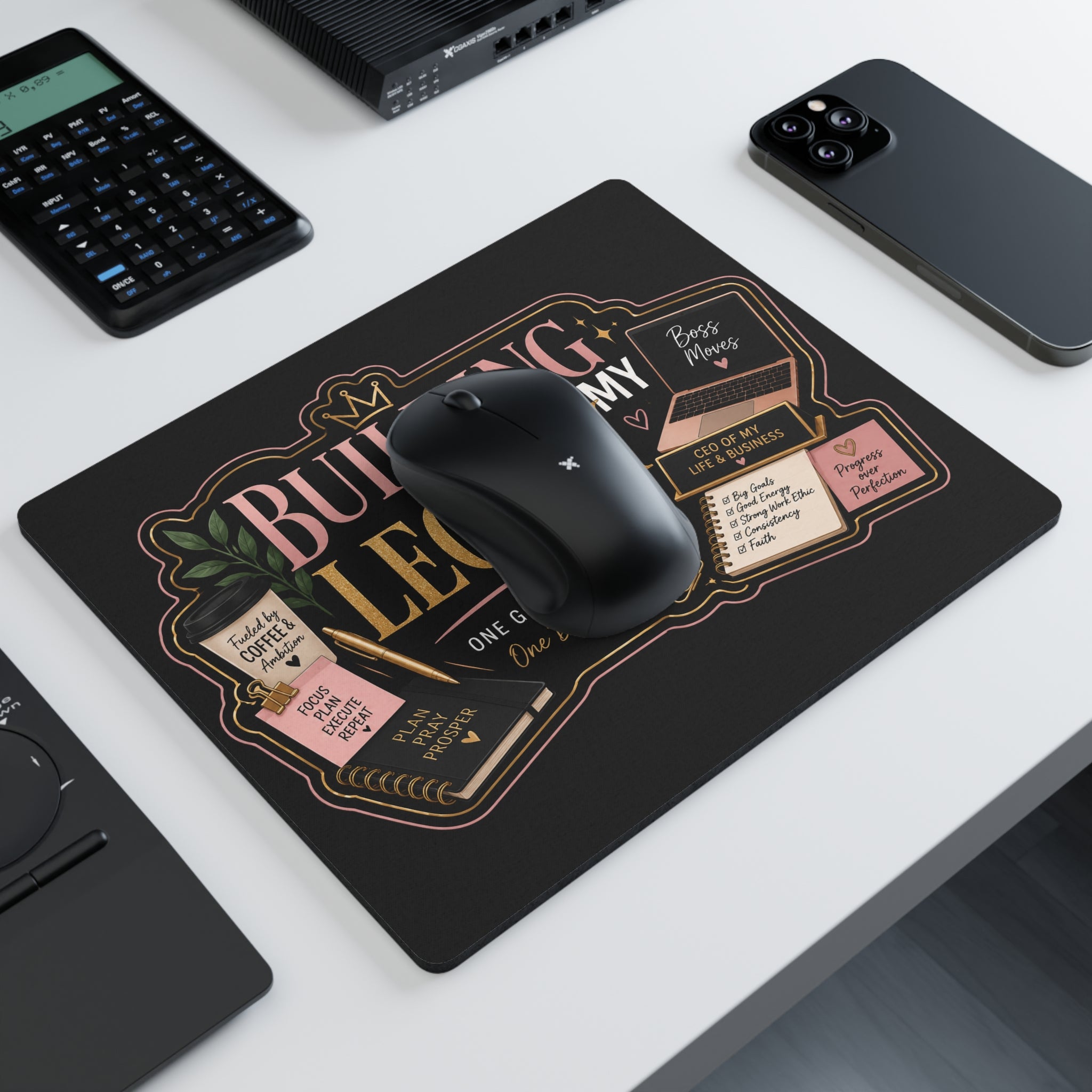 Building My Legacy Inspirational Mouse Pad