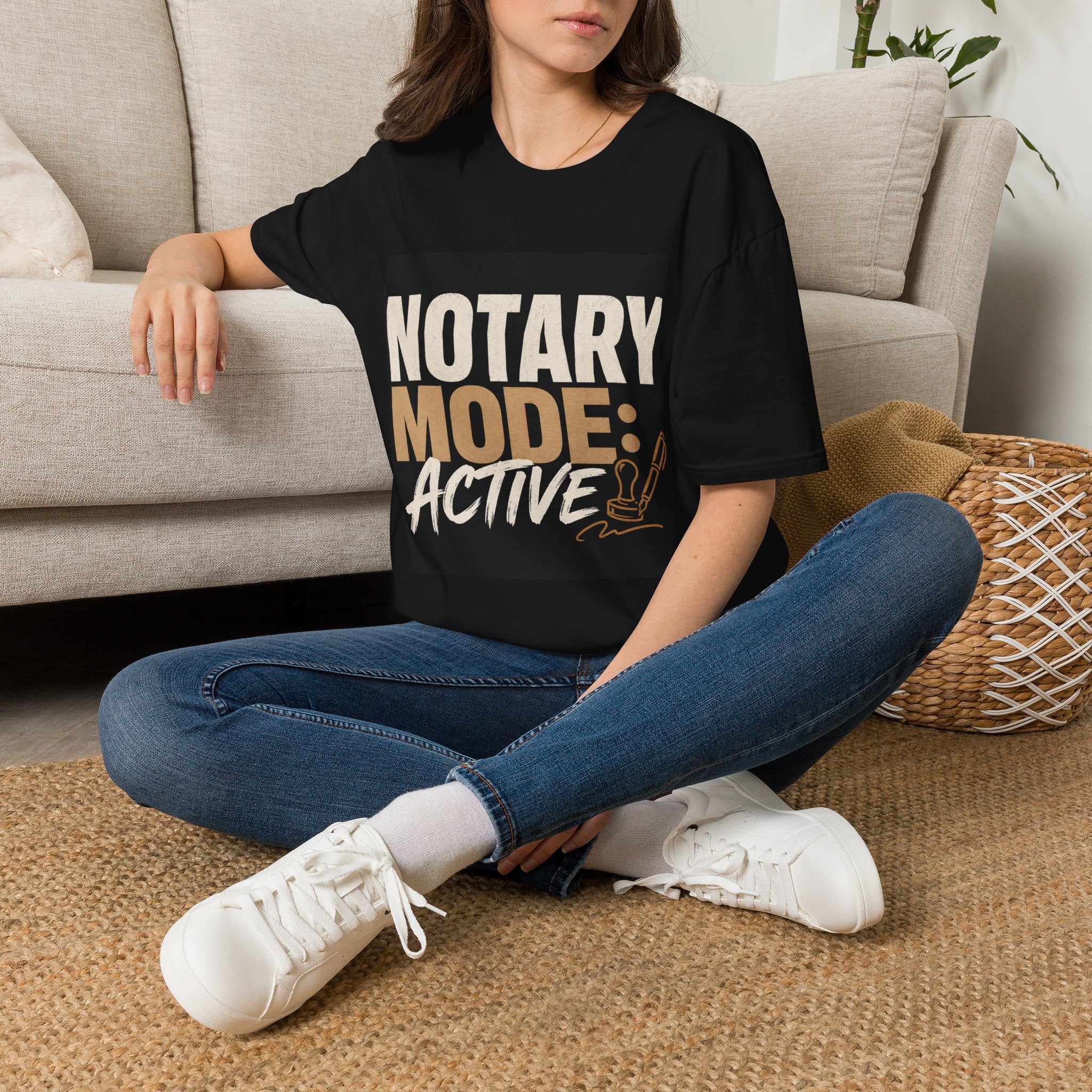 🔥 Notary Mode: Active — “I Secure Signatures” Notary Tee